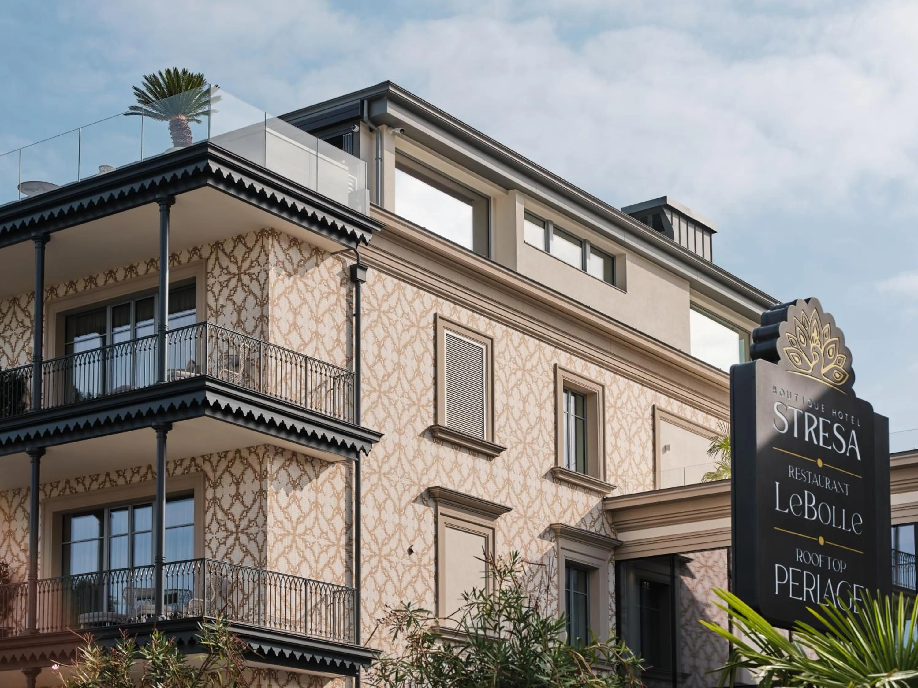 Property building in Boutique Hotel Stresa