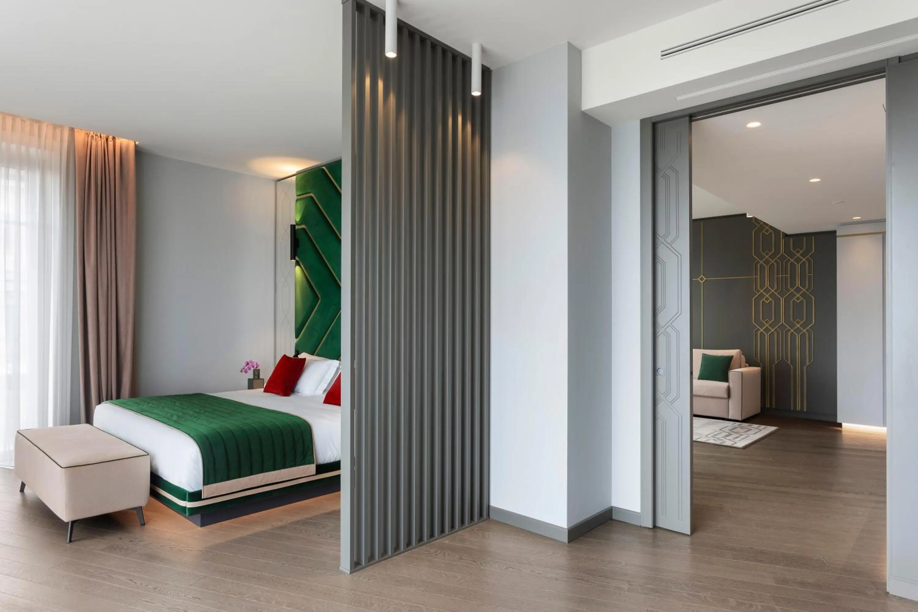 Photo of the whole room, Bed in Boutique Hotel Stresa