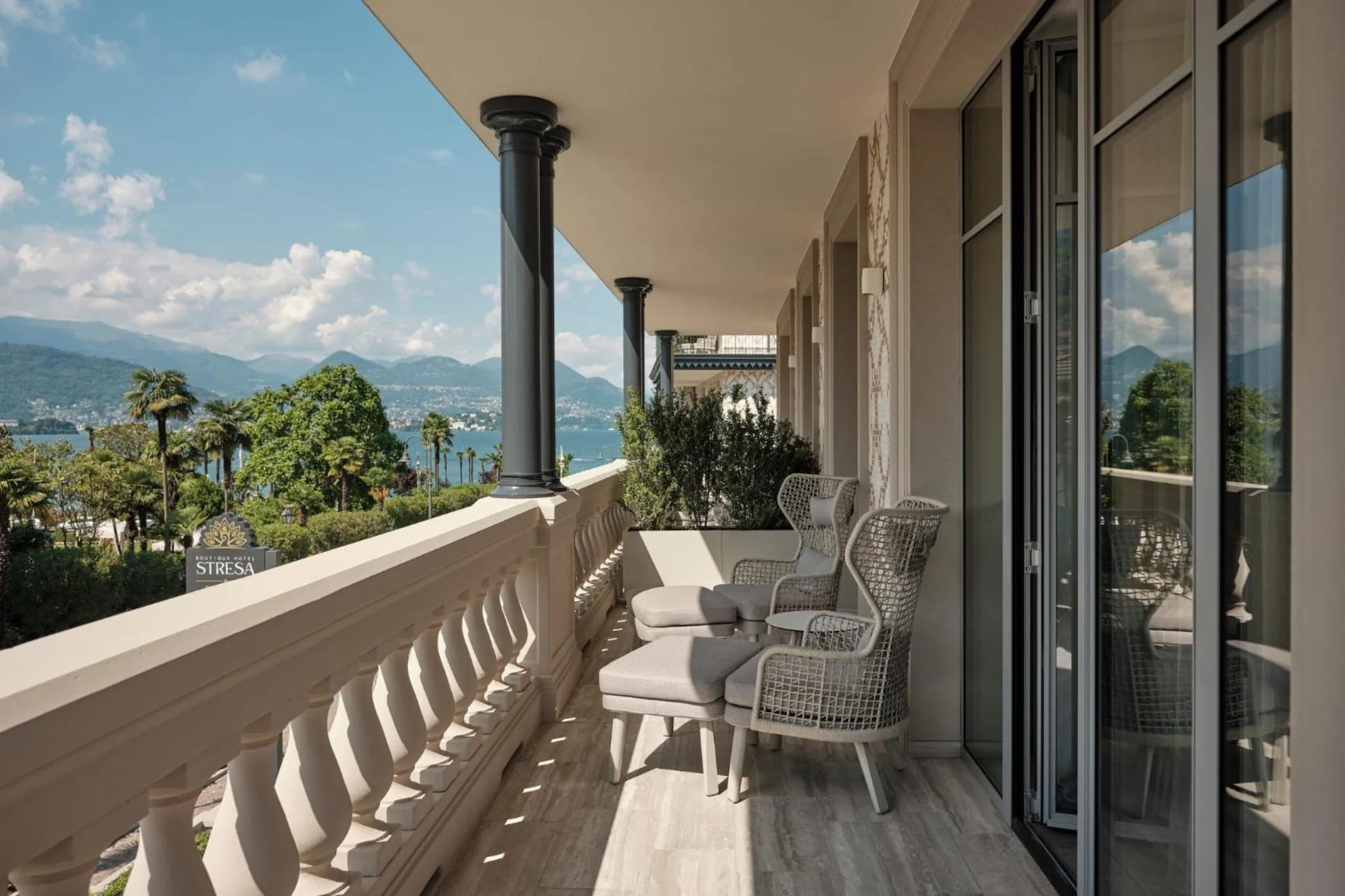 View (from property/room) in Boutique Hotel Stresa