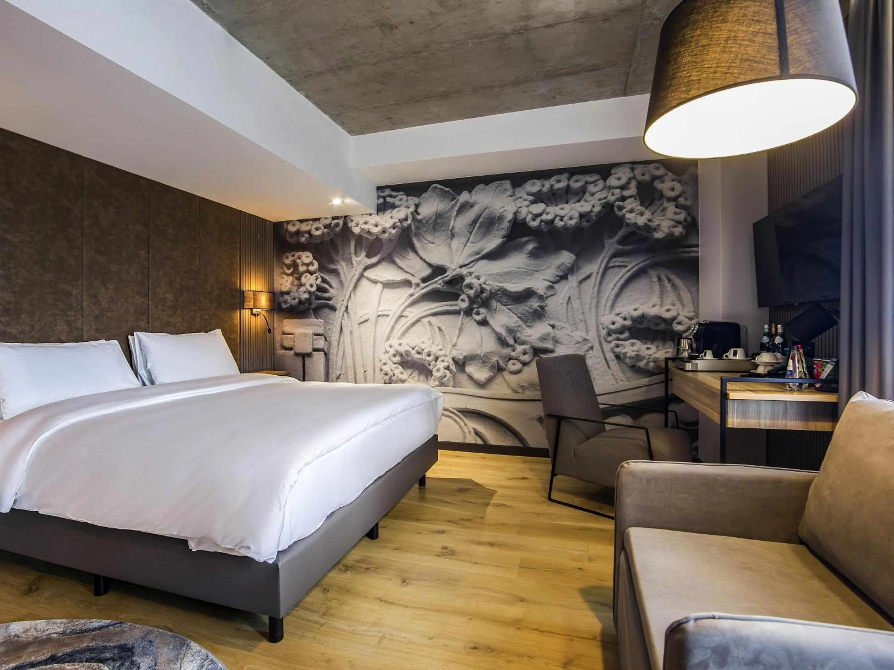 Bedroom, Bed in Mercure Riga Centre