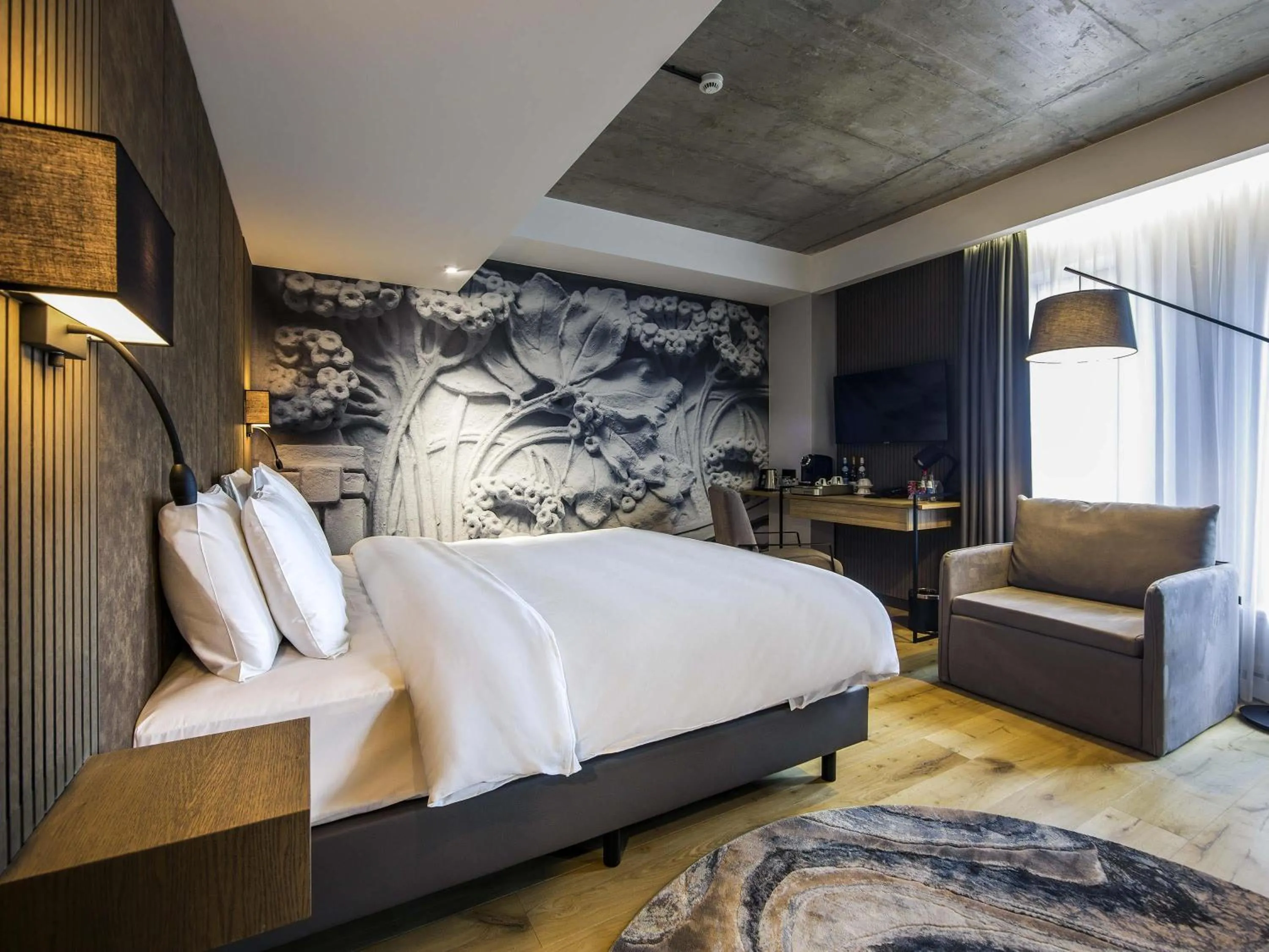 Bedroom, Bed in Mercure Riga Centre