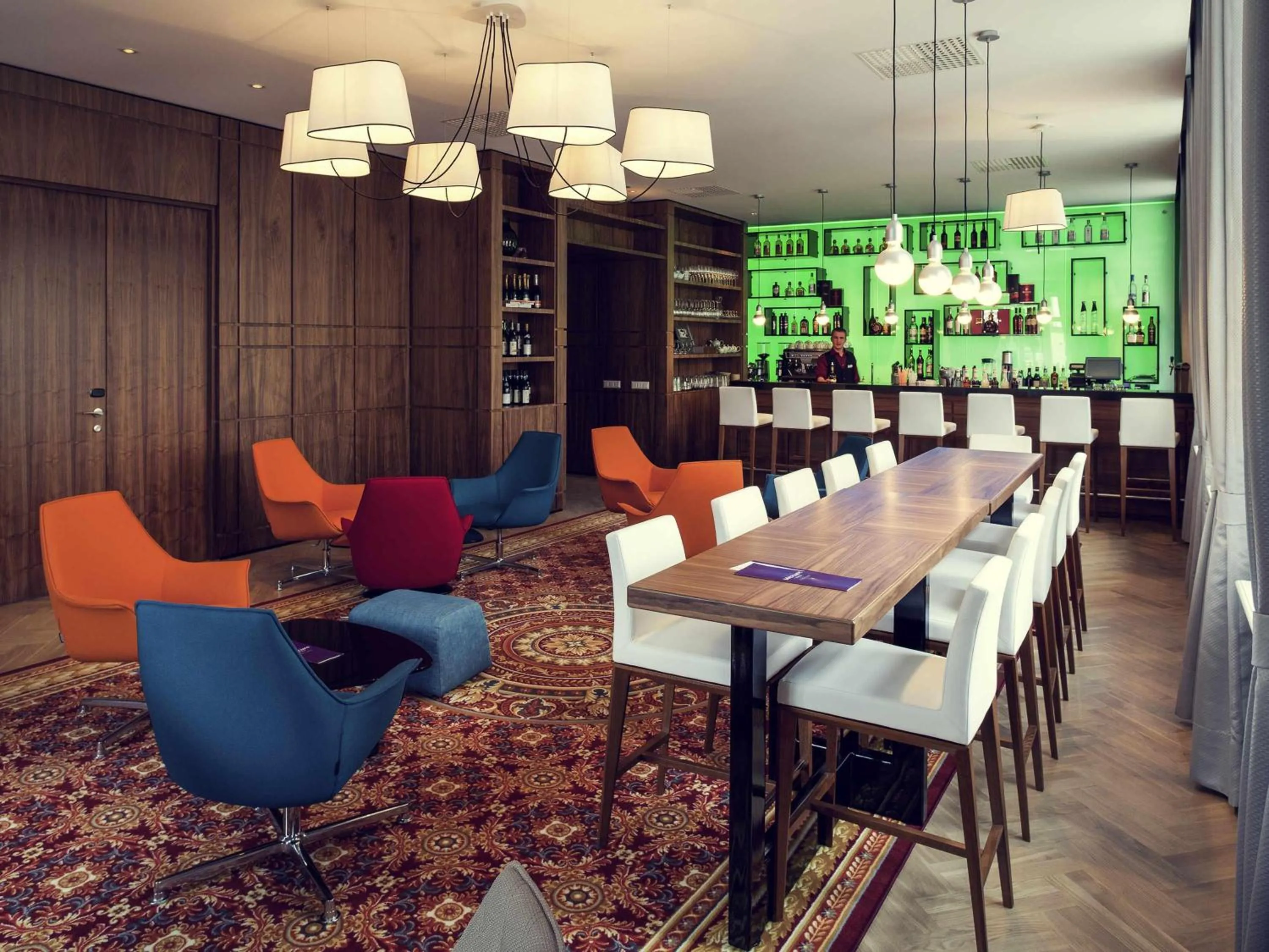 Lounge or bar in Mercure Riga Centre