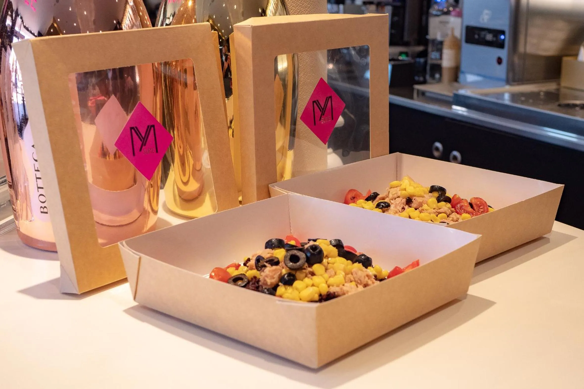 Food and drinks in My Suite Hotel