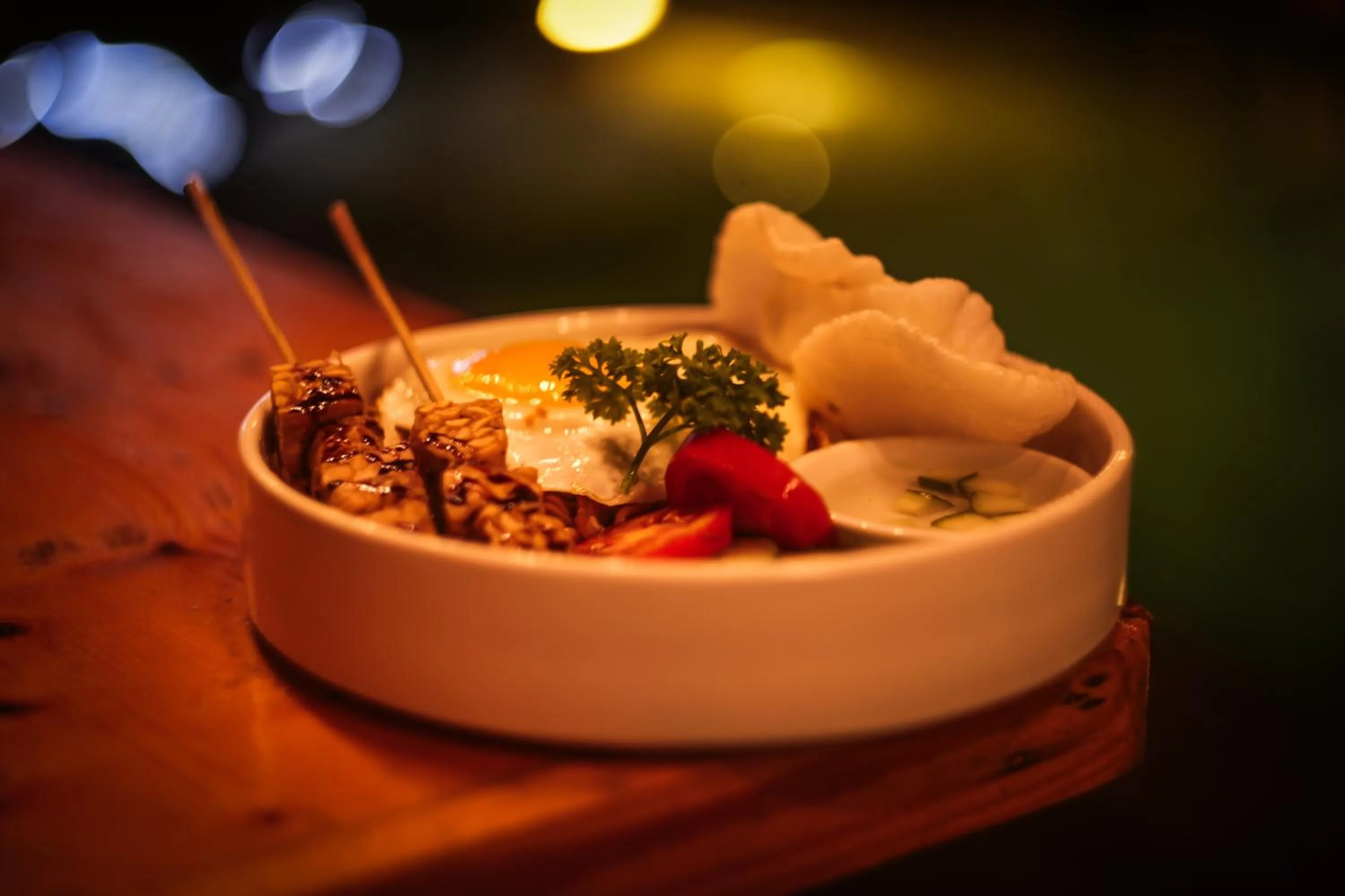 Food and drinks in Tattva Ubud Retreat & Wellness