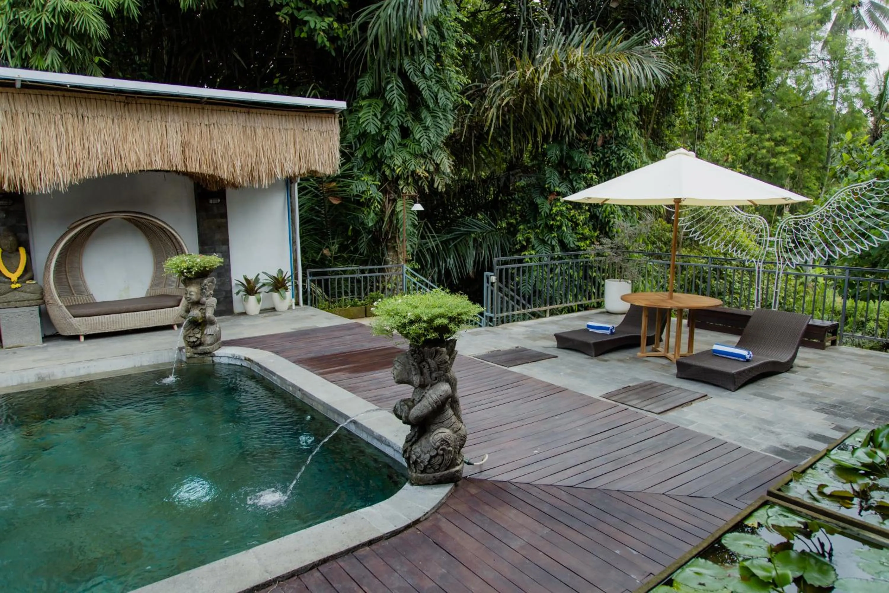 Swimming pool in Tattva Ubud Retreat & Wellness