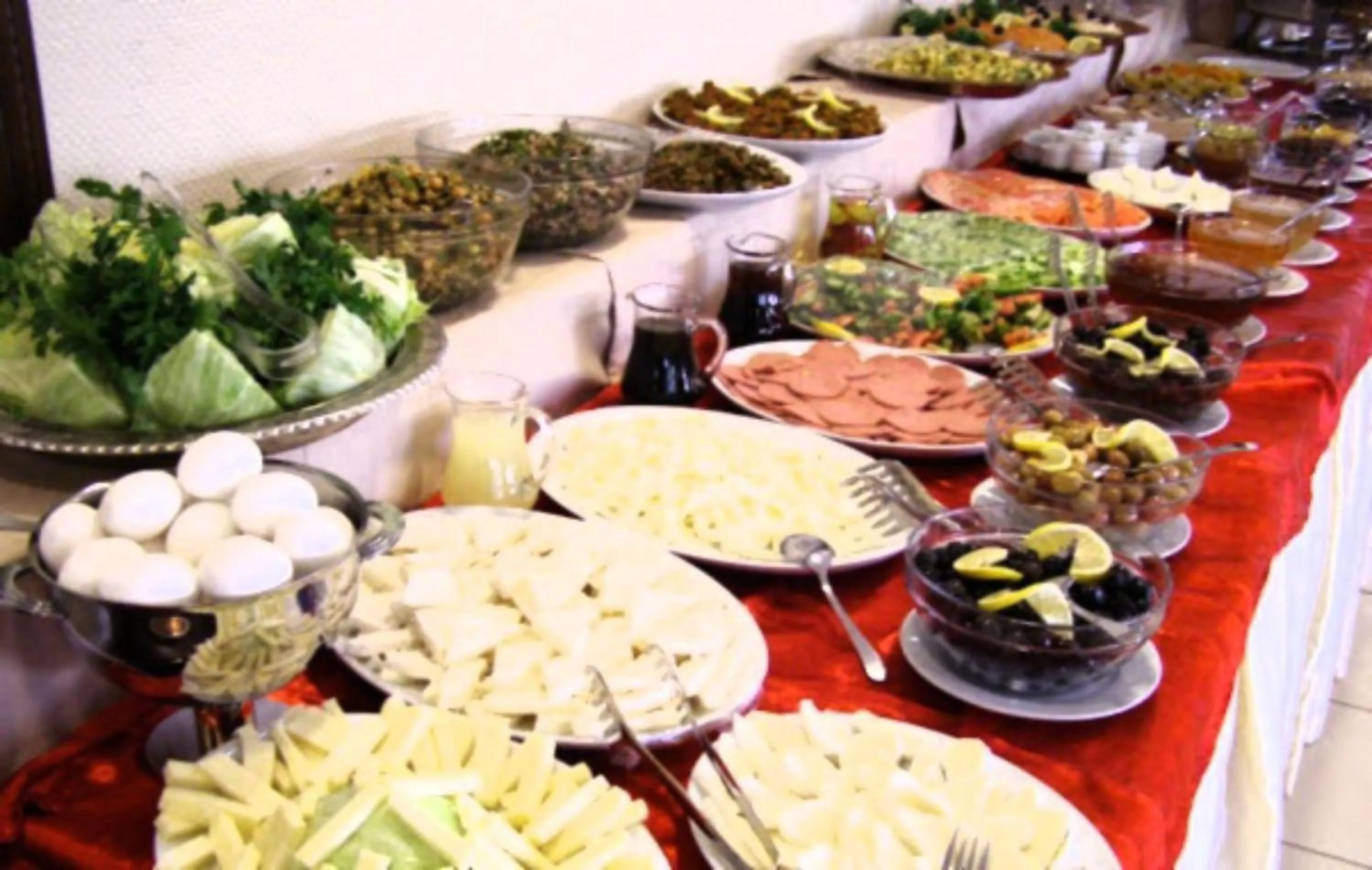 Breakfast in Cleopatra City Hotel Alanya