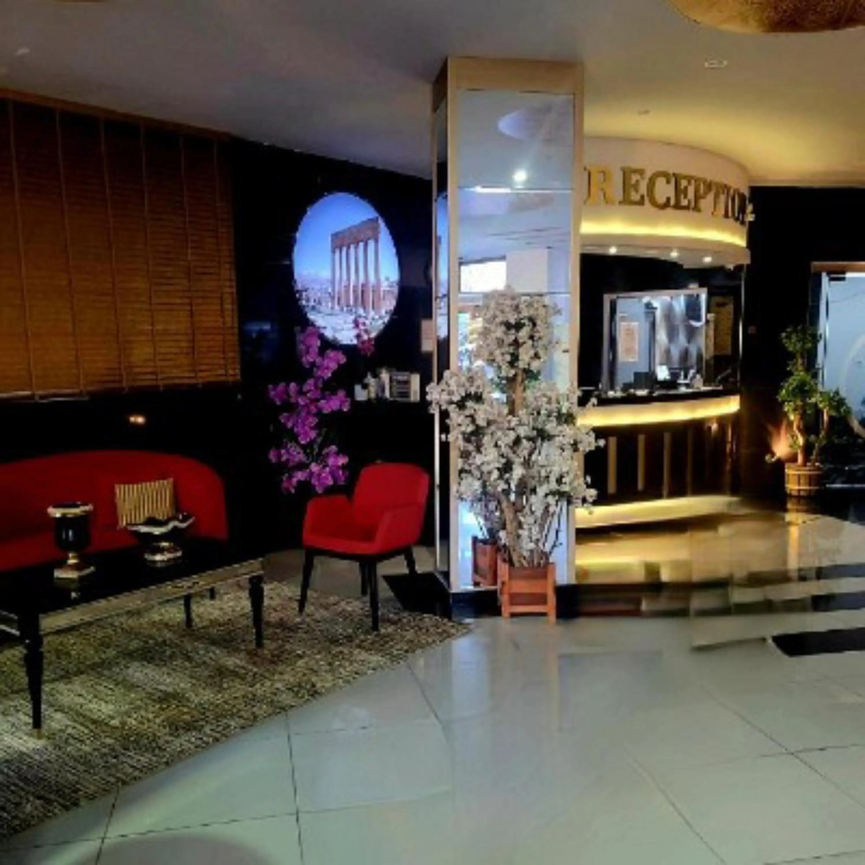 Lobby or reception in Cleopatra City Hotel Alanya