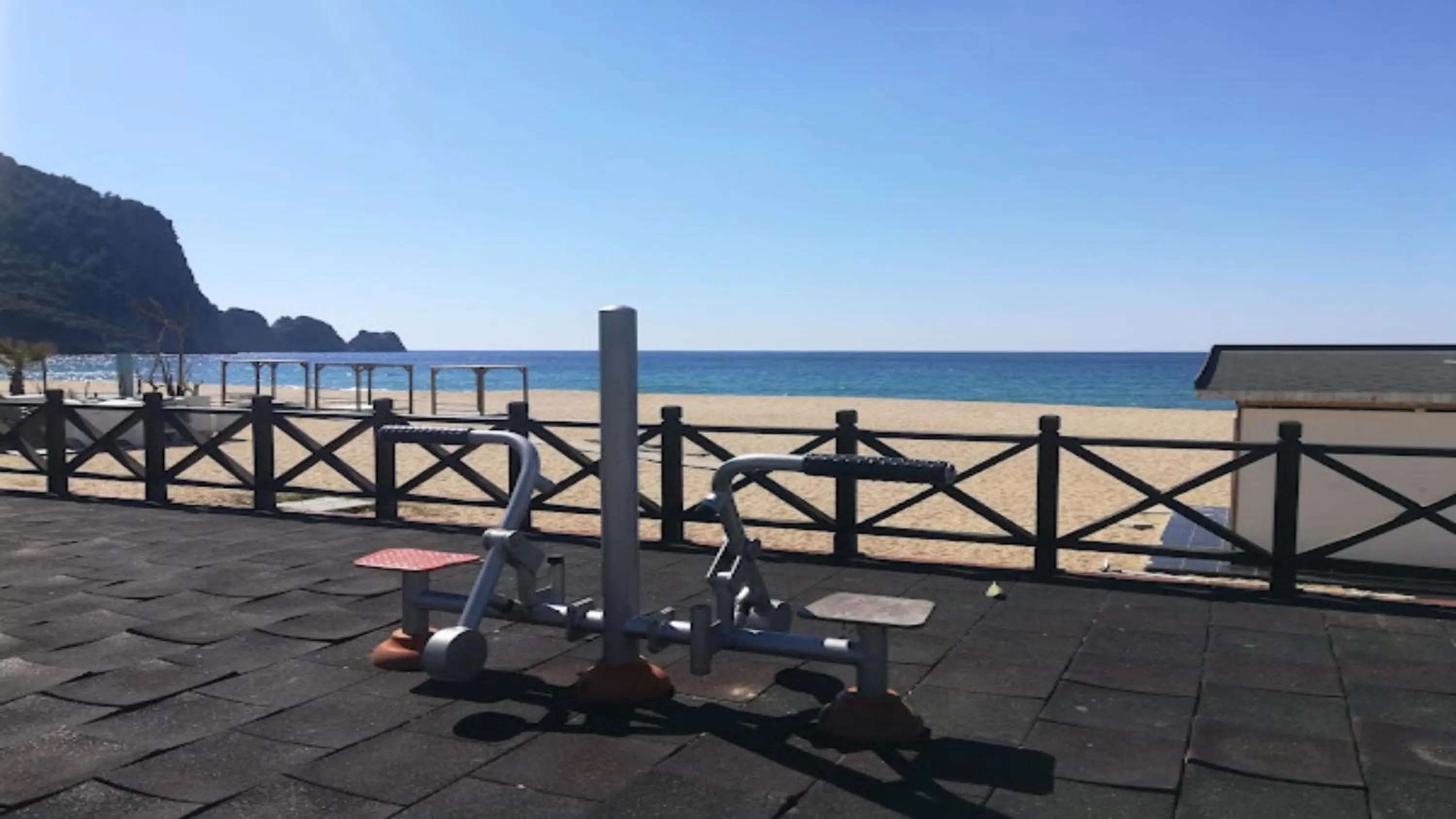 Beach in Cleopatra City Hotel Alanya