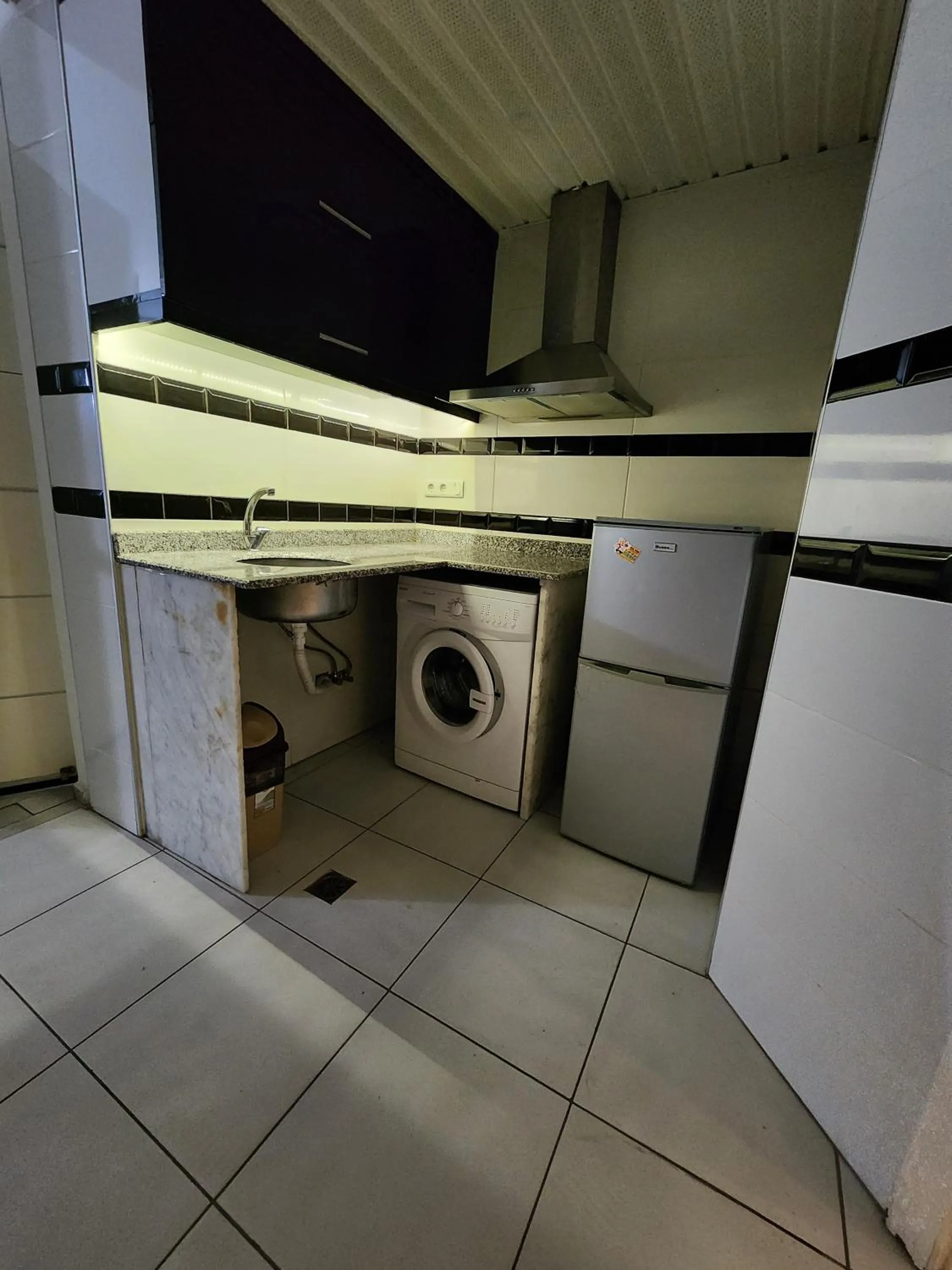 Kitchen or kitchenette in Cleopatra City Hotel Alanya