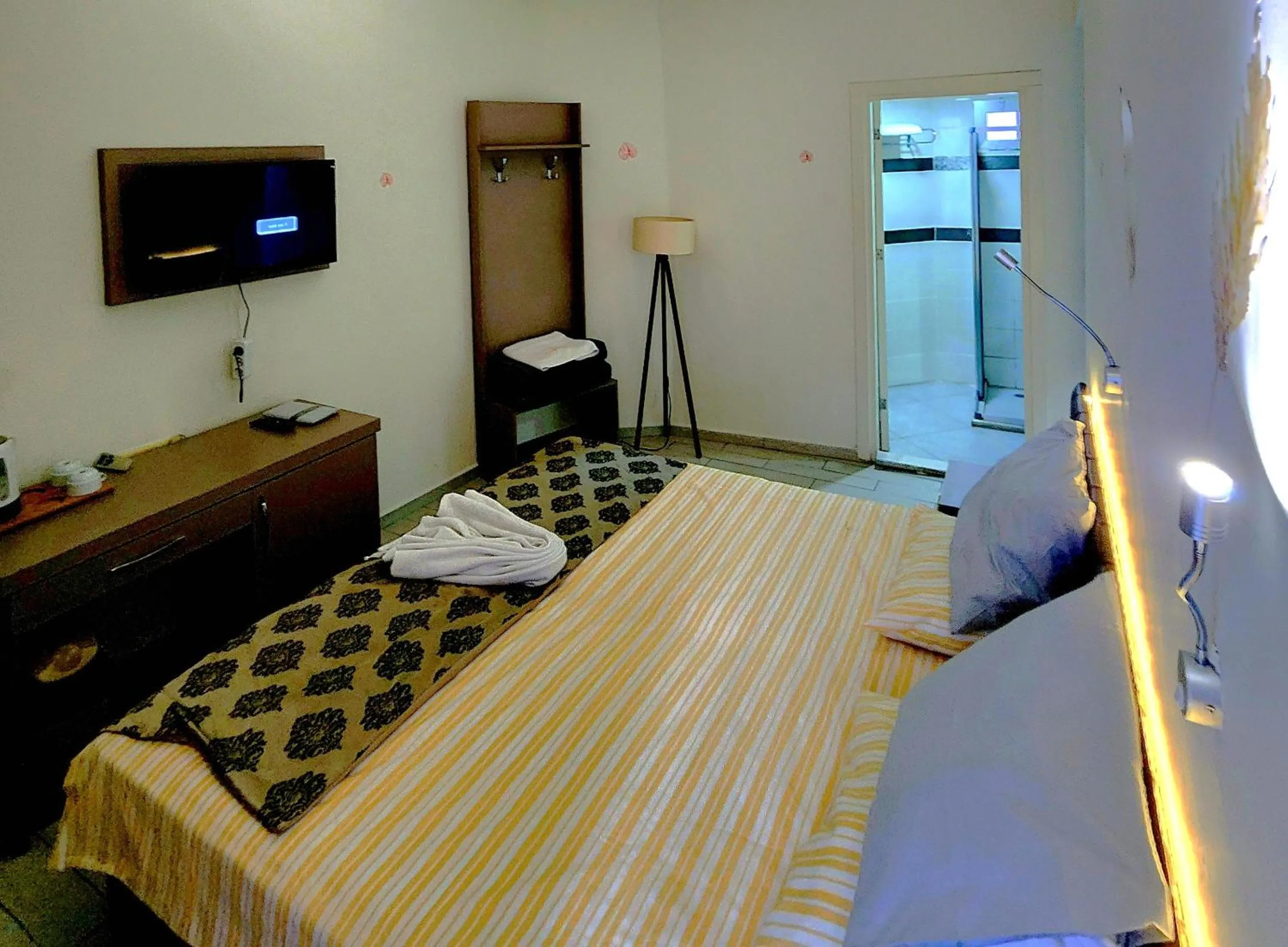 Bed in Cleopatra City Hotel Alanya