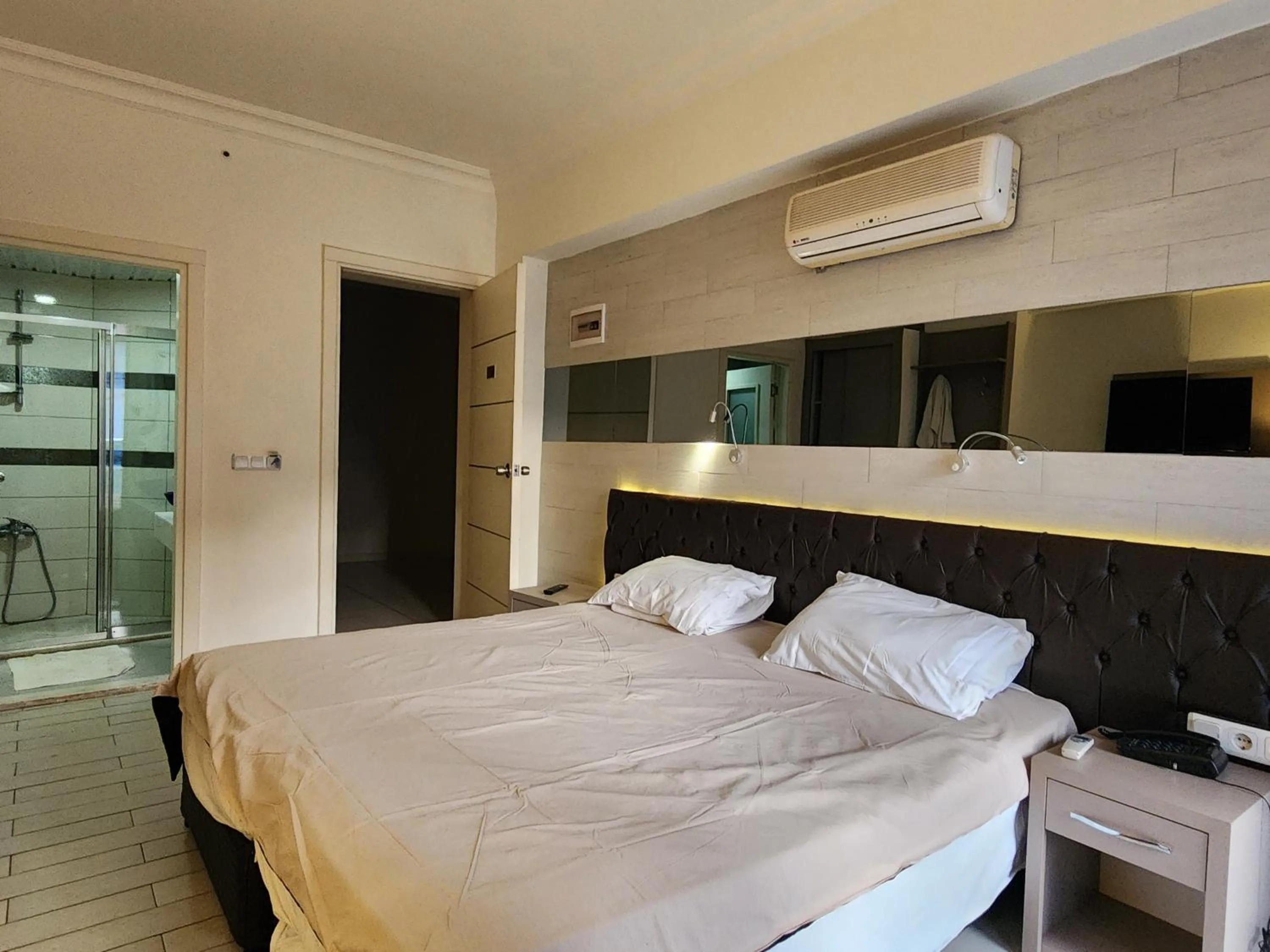 Bed in Cleopatra City Hotel Alanya