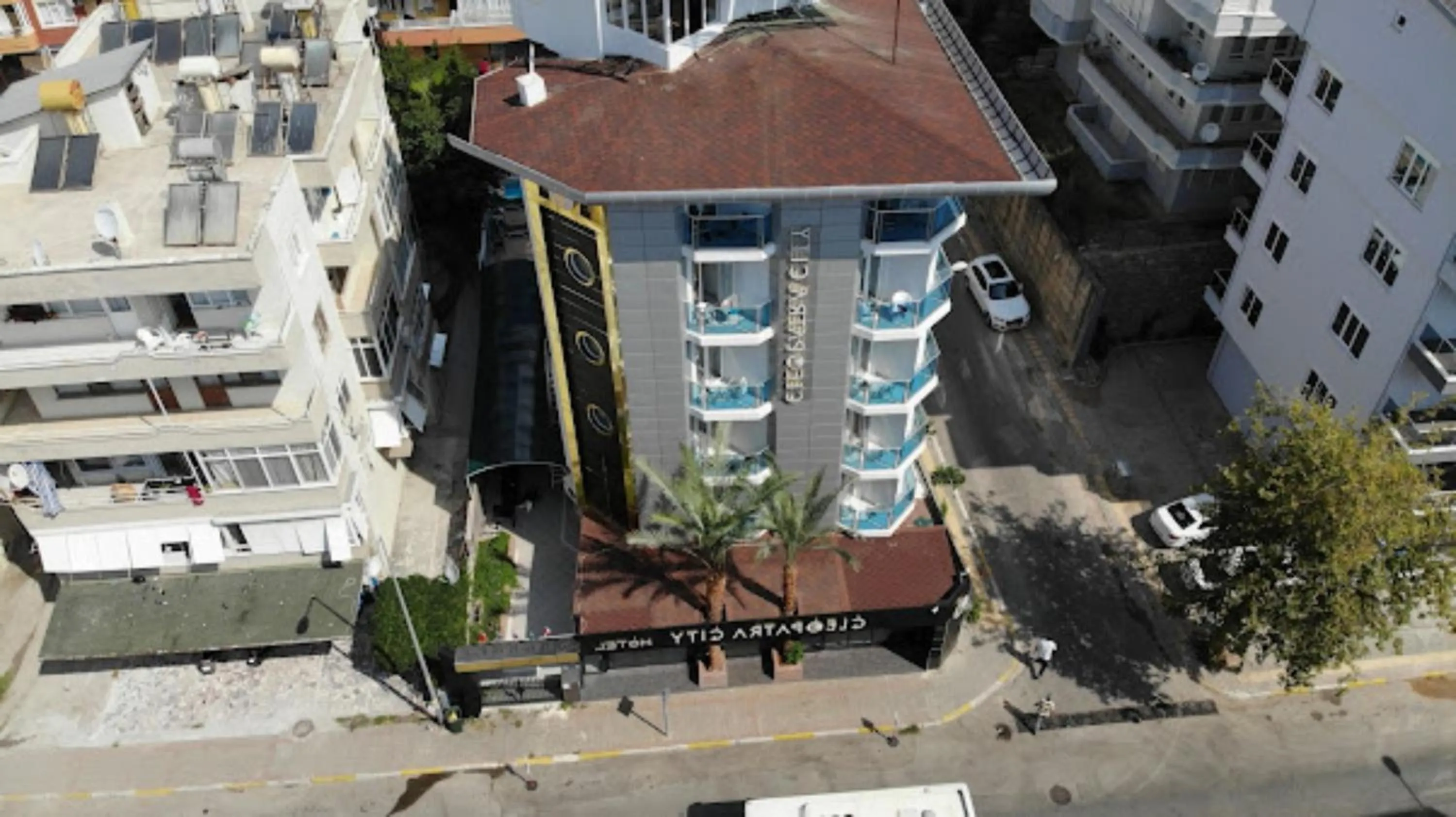 Property building in Cleopatra City Hotel Alanya