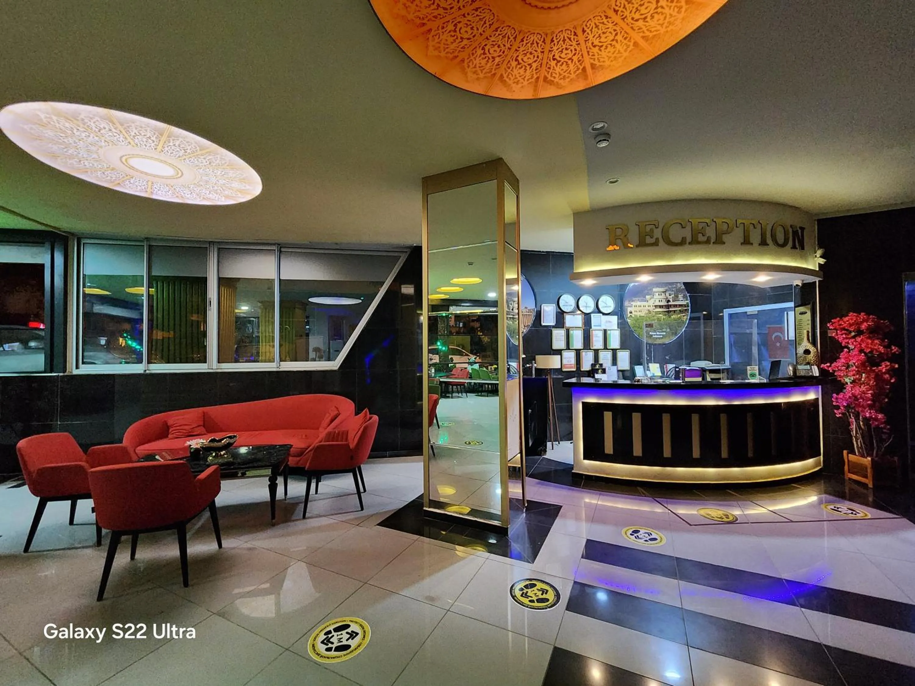 Lobby or reception in Cleopatra City Hotel Alanya