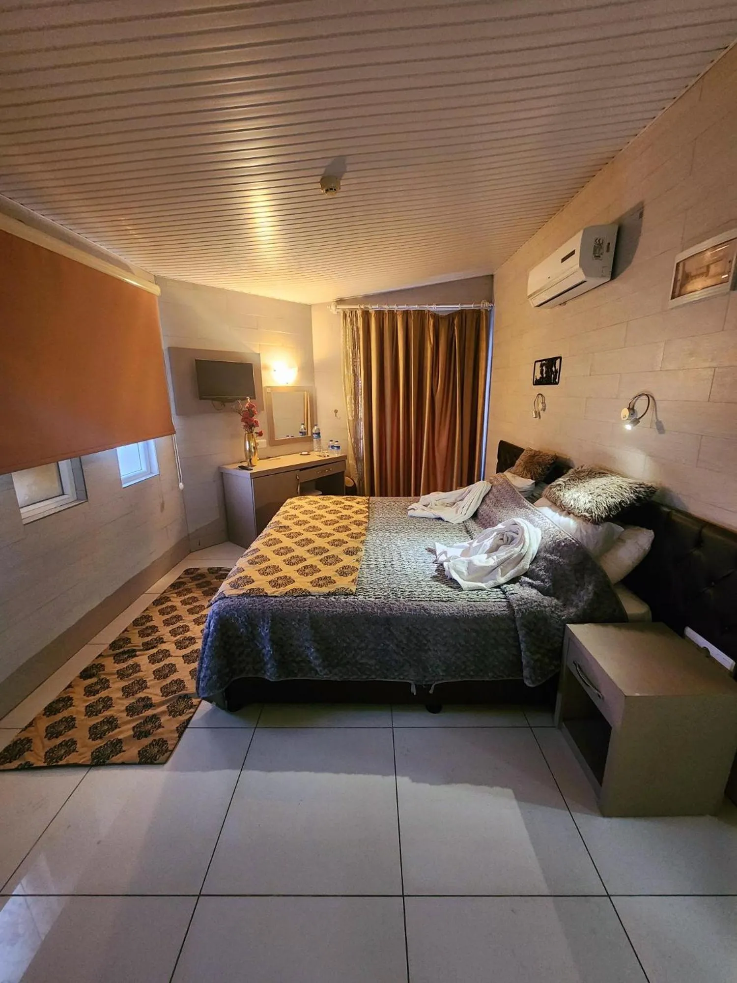 Bed in Cleopatra City Hotel Alanya