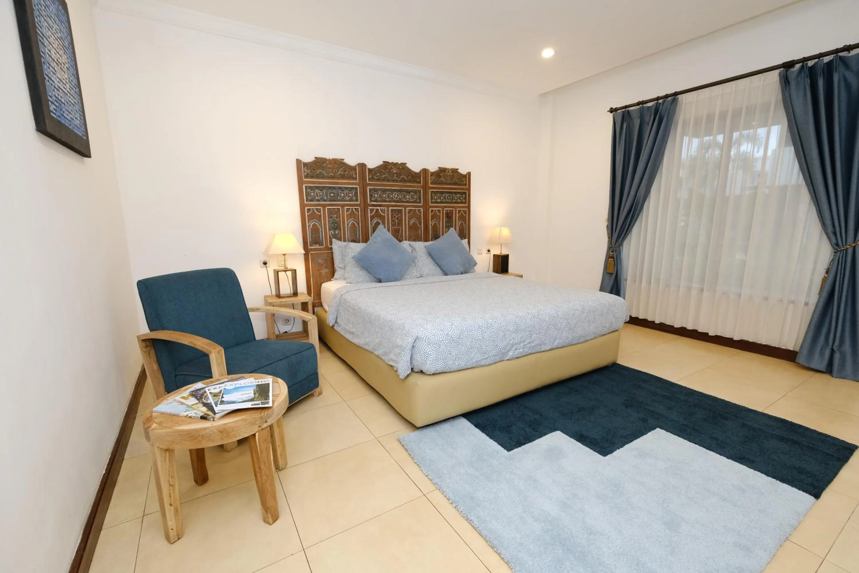 Bed in SARE HOTEL MALIOBORO