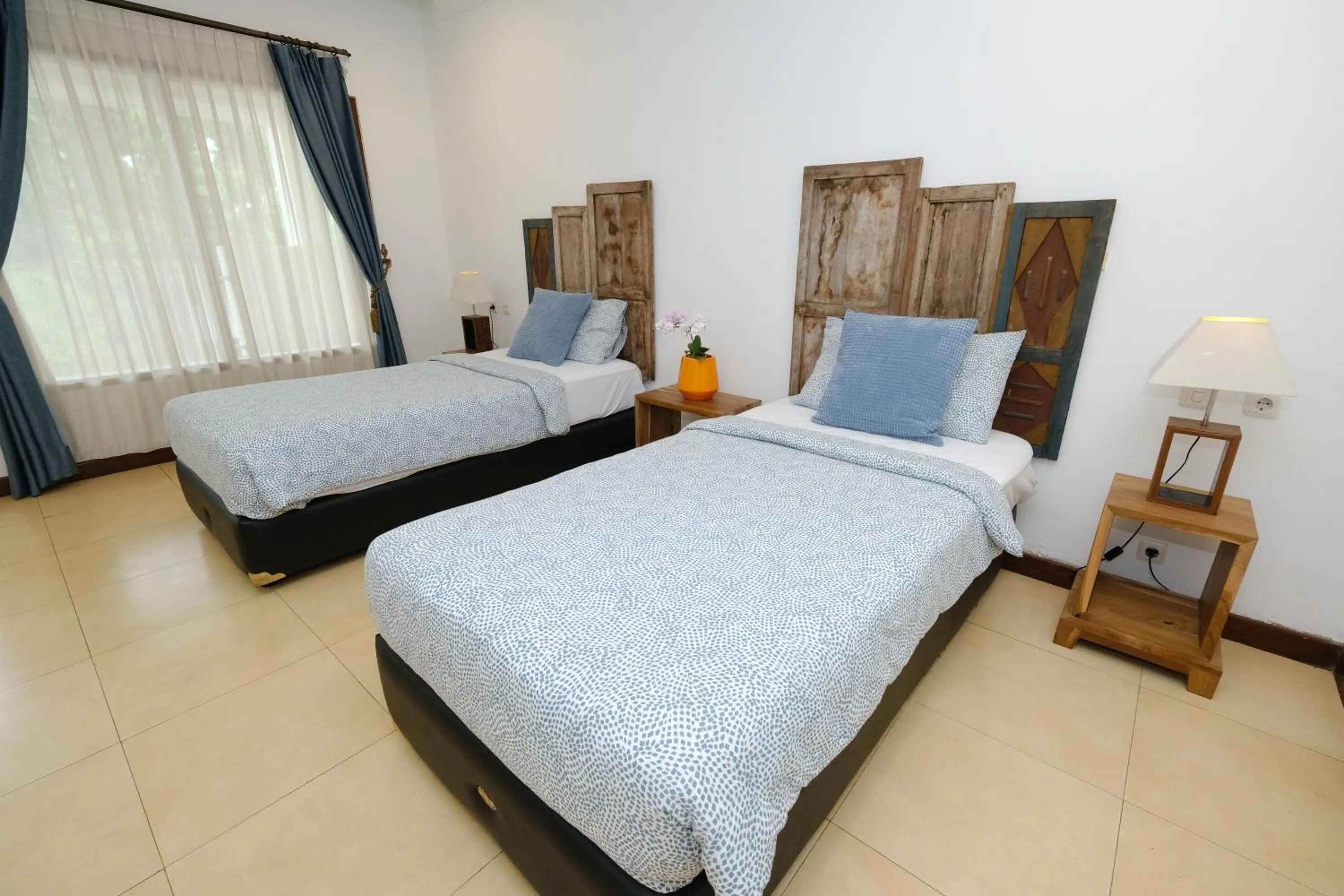 Bed in SARE HOTEL MALIOBORO
