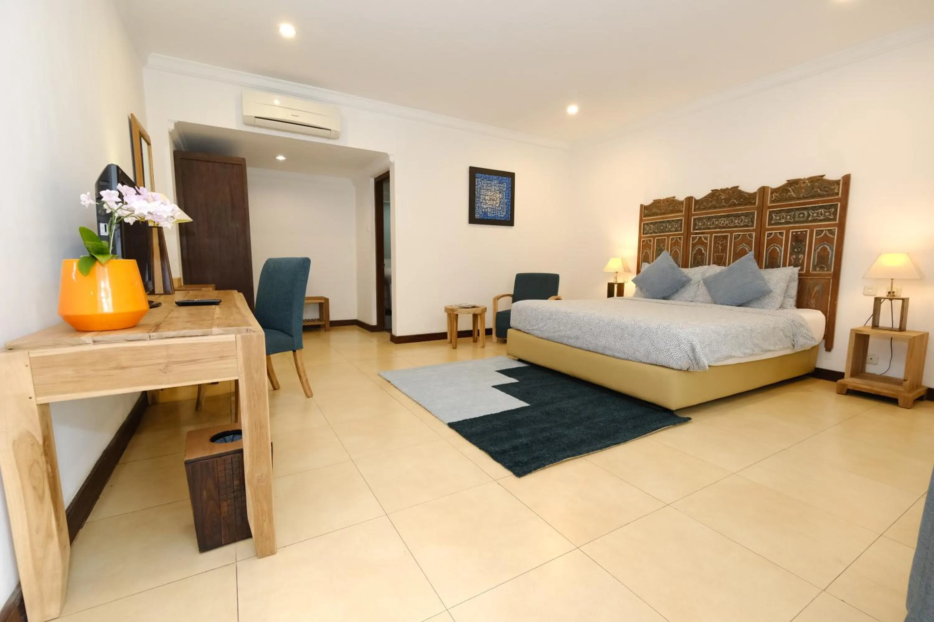 Bed in SARE HOTEL MALIOBORO