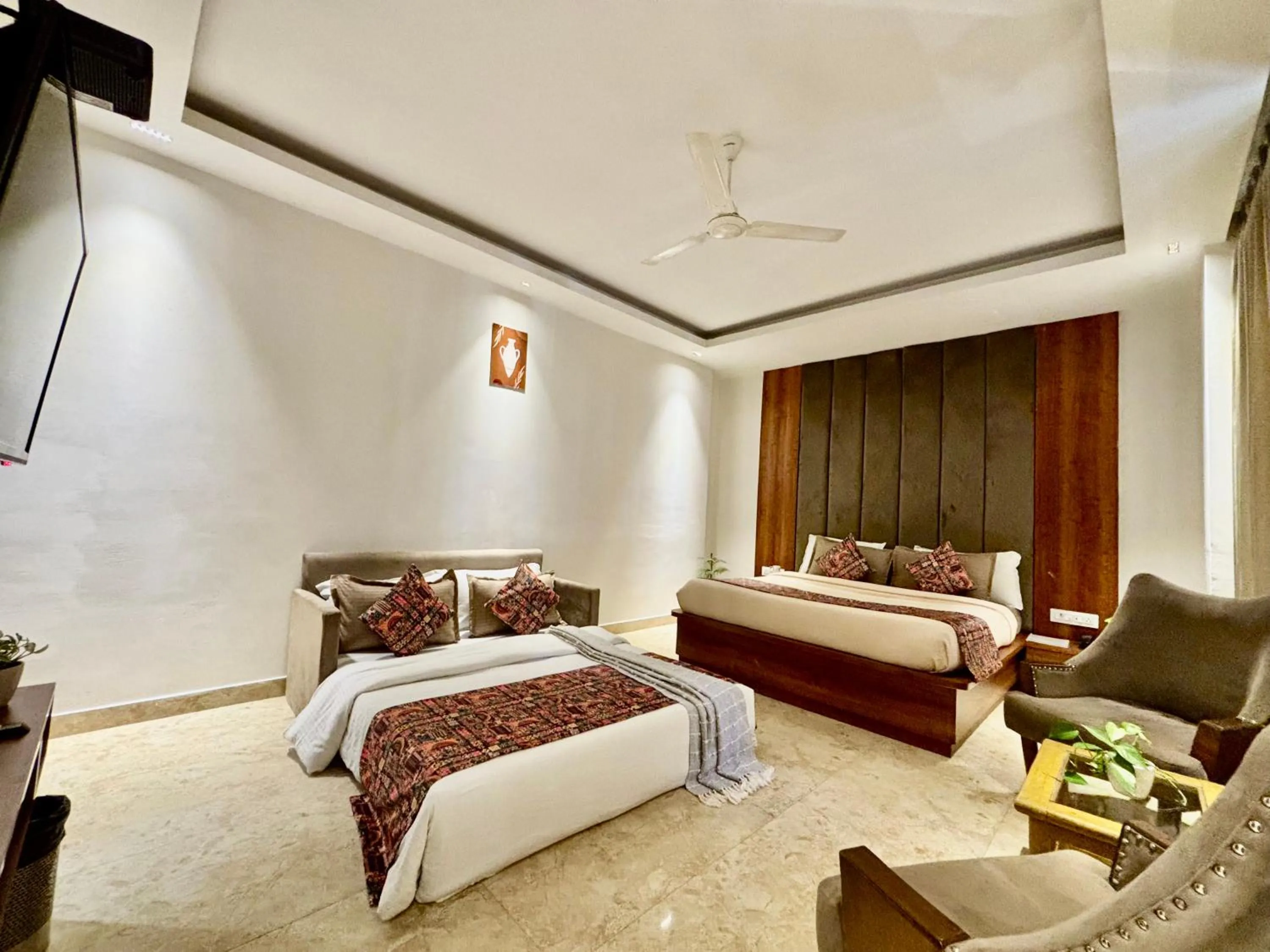 Bedroom, Bed in Vyom Boutique Hotel Rishikesh