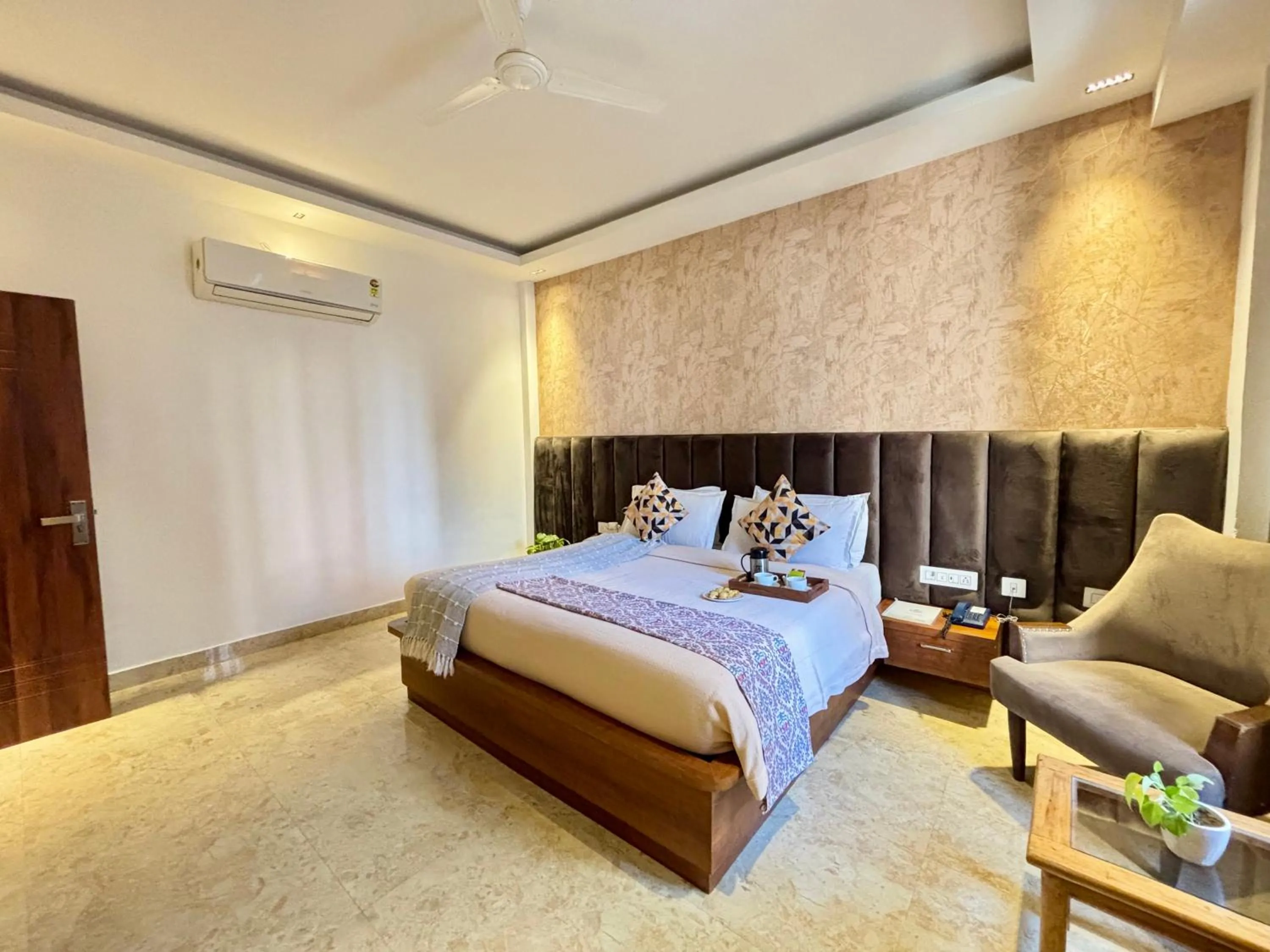 Bedroom, Bed in Vyom Boutique Hotel Rishikesh