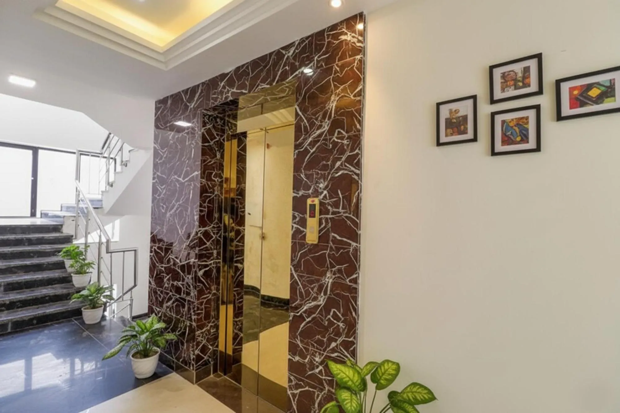 elevator in FabHotel Pitampura