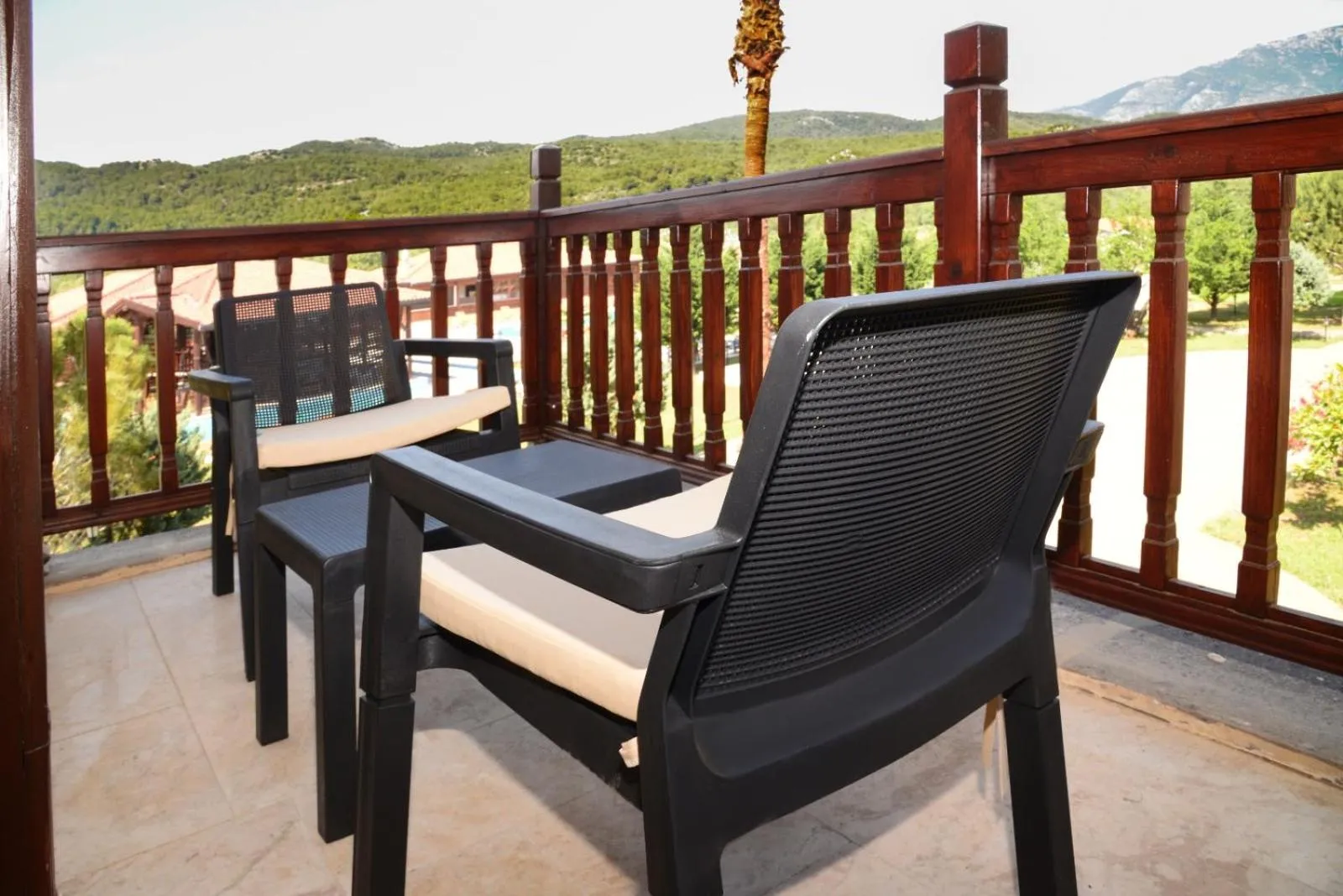 Balcony/Terrace in Enso Inn