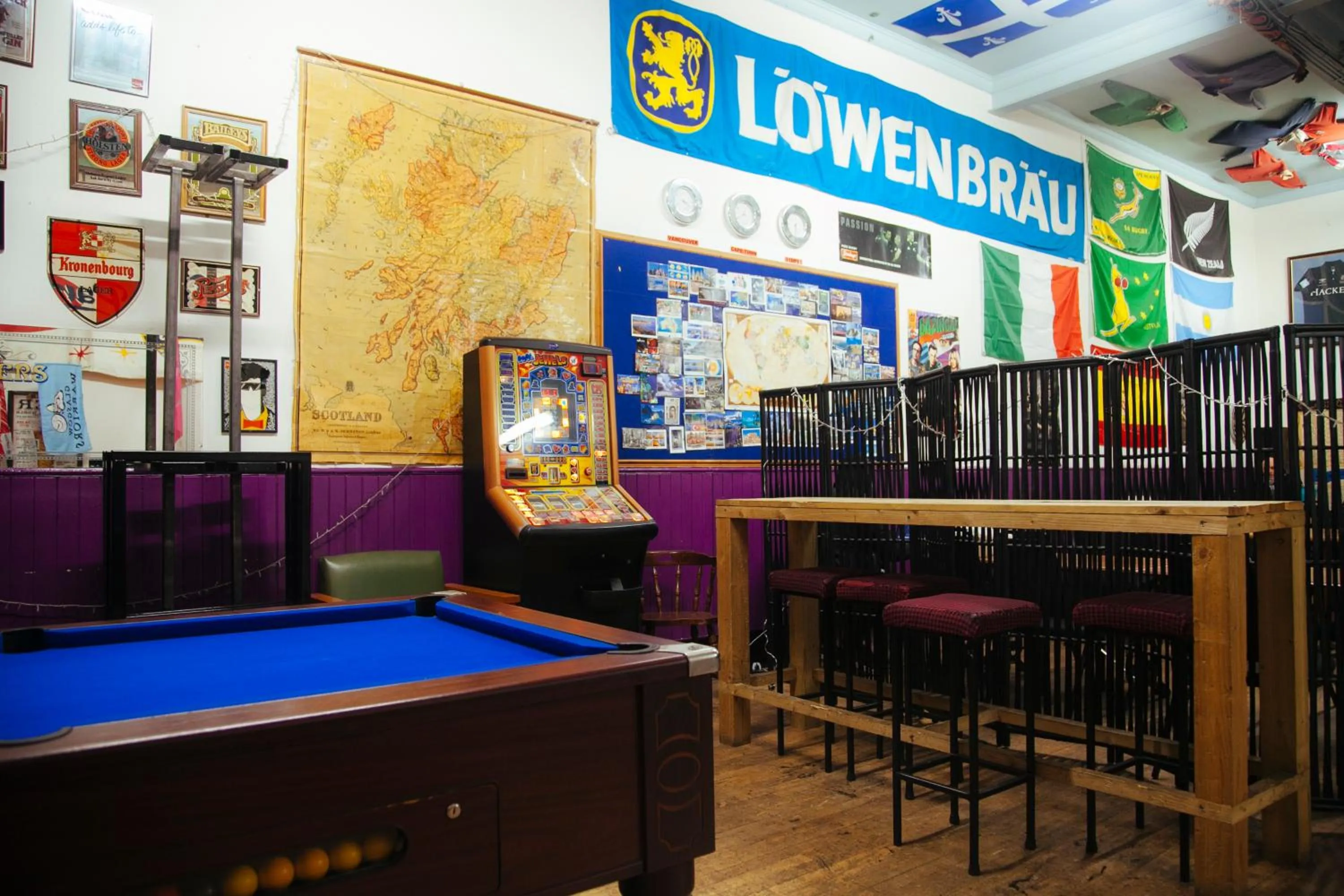 Billiard in Belford Hostel