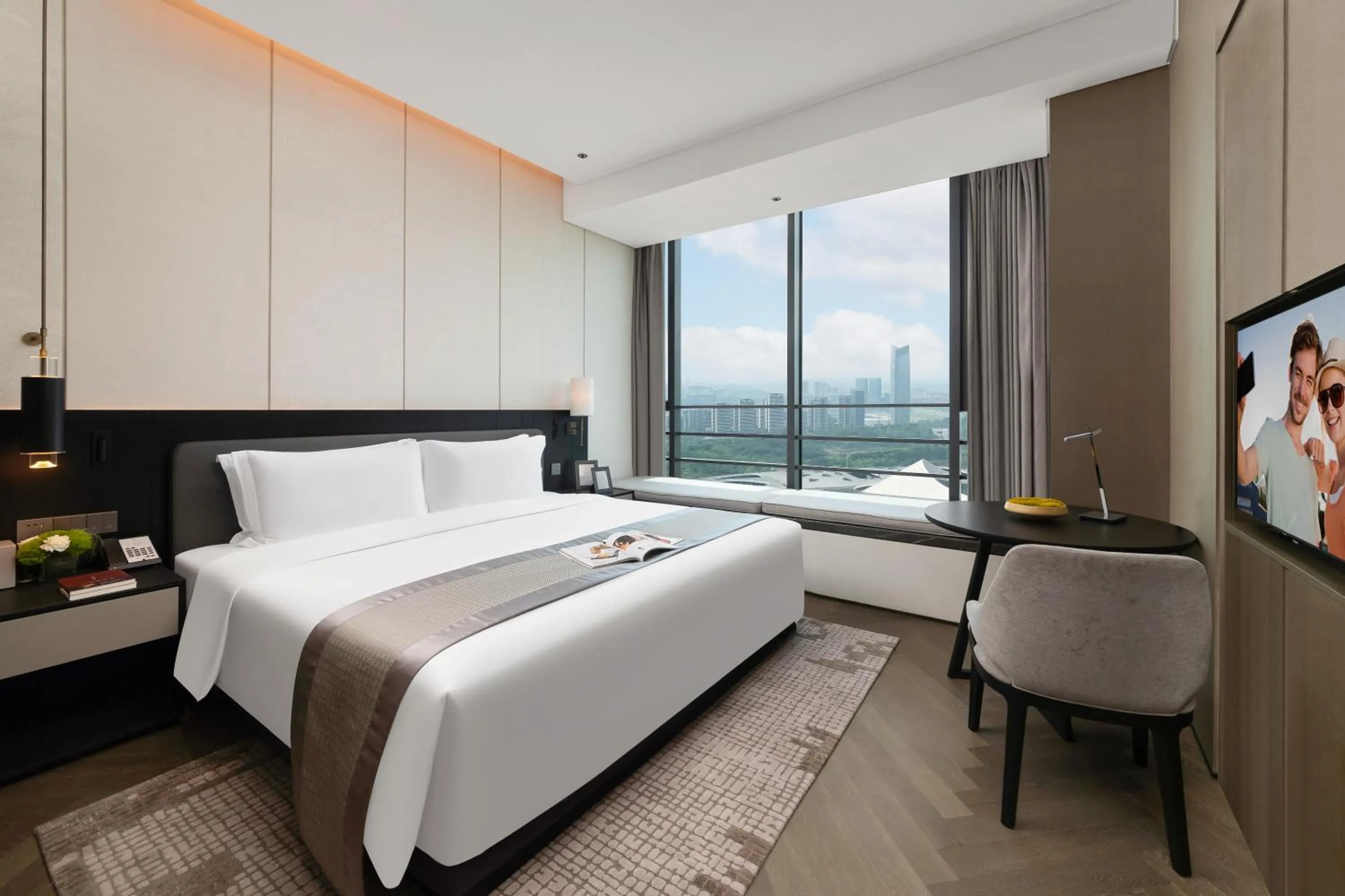 Bed in Ascott Qinhuang Chengdu
