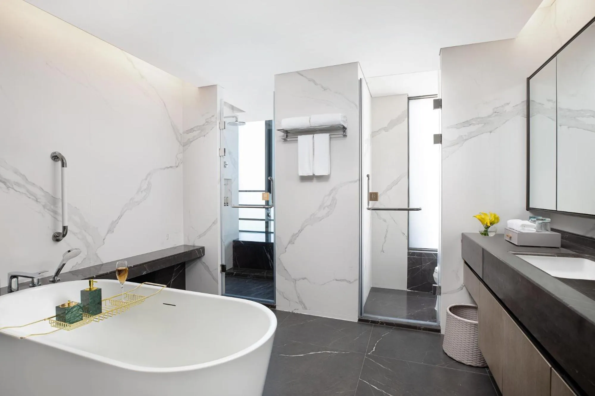 Bathroom in Ascott Qinhuang Chengdu