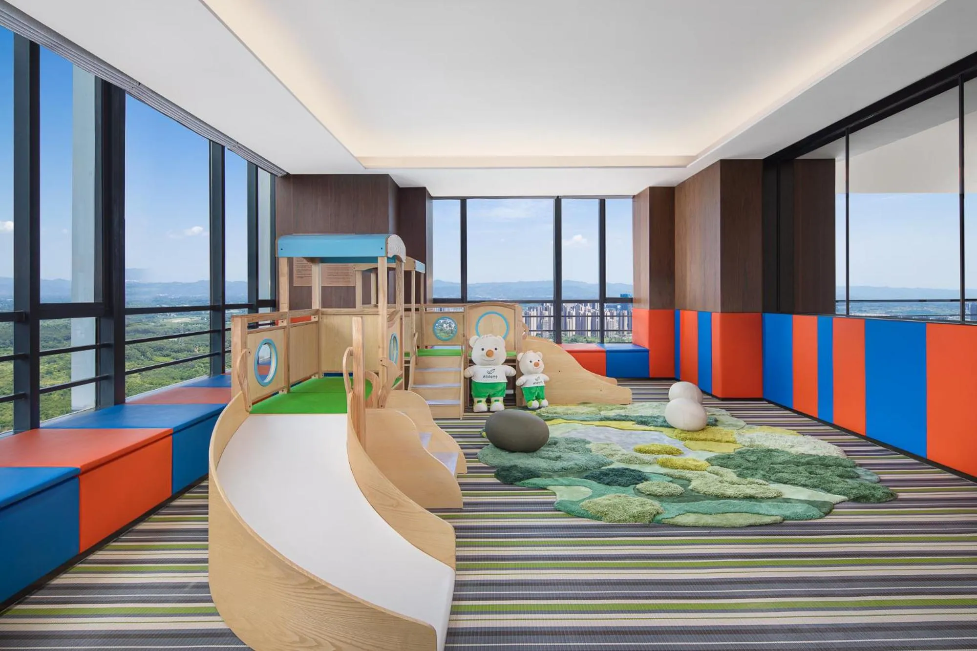 Children play ground in Ascott Qinhuang Chengdu