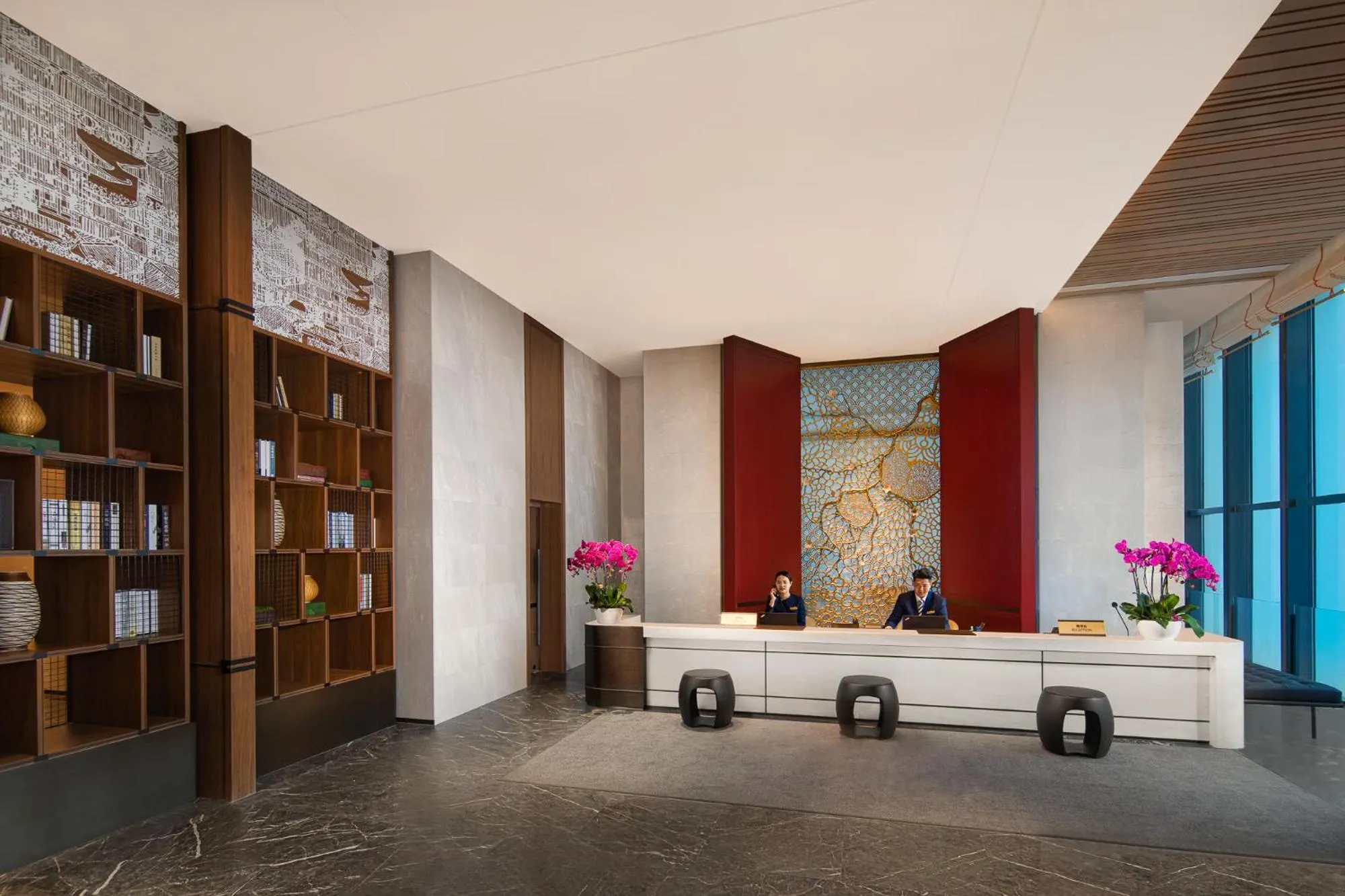 Lobby or reception in Ascott Qinhuang Chengdu