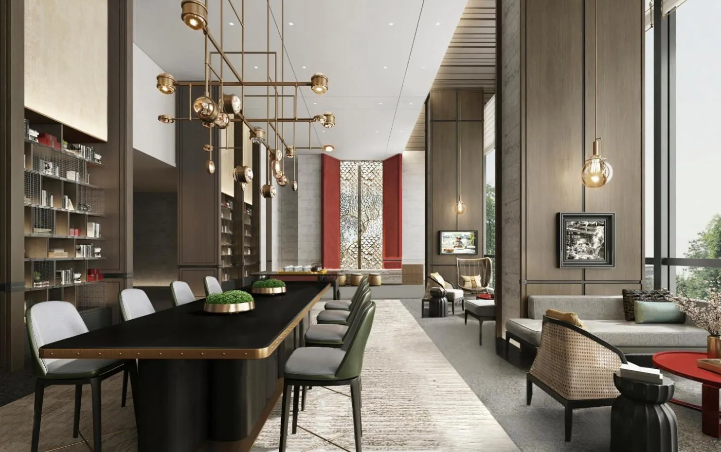 Restaurant/places to eat in Ascott Qinhuang Chengdu