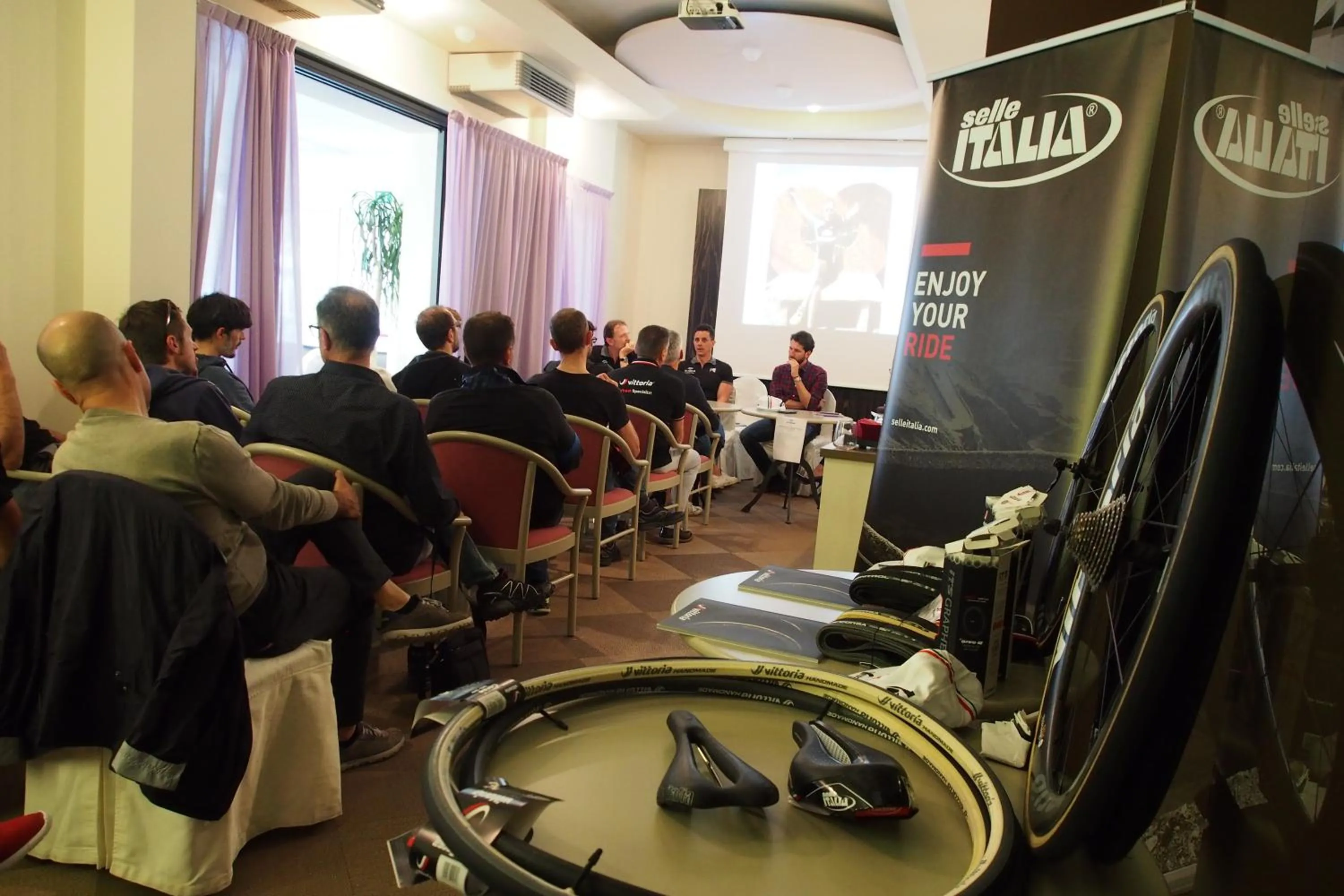 Communal lounge/ TV room in Hotel Lungomare