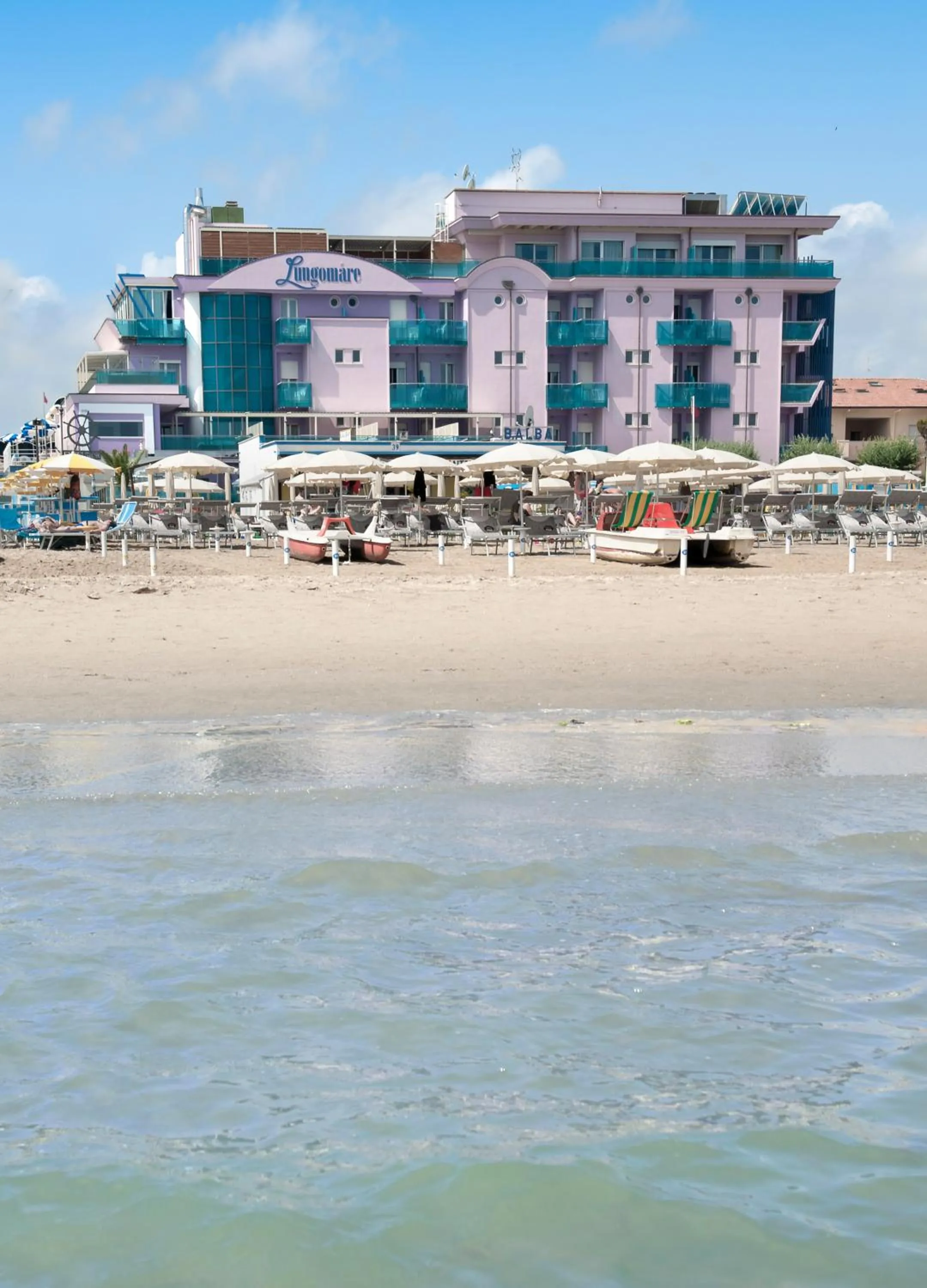 Facade/entrance in Hotel Lungomare