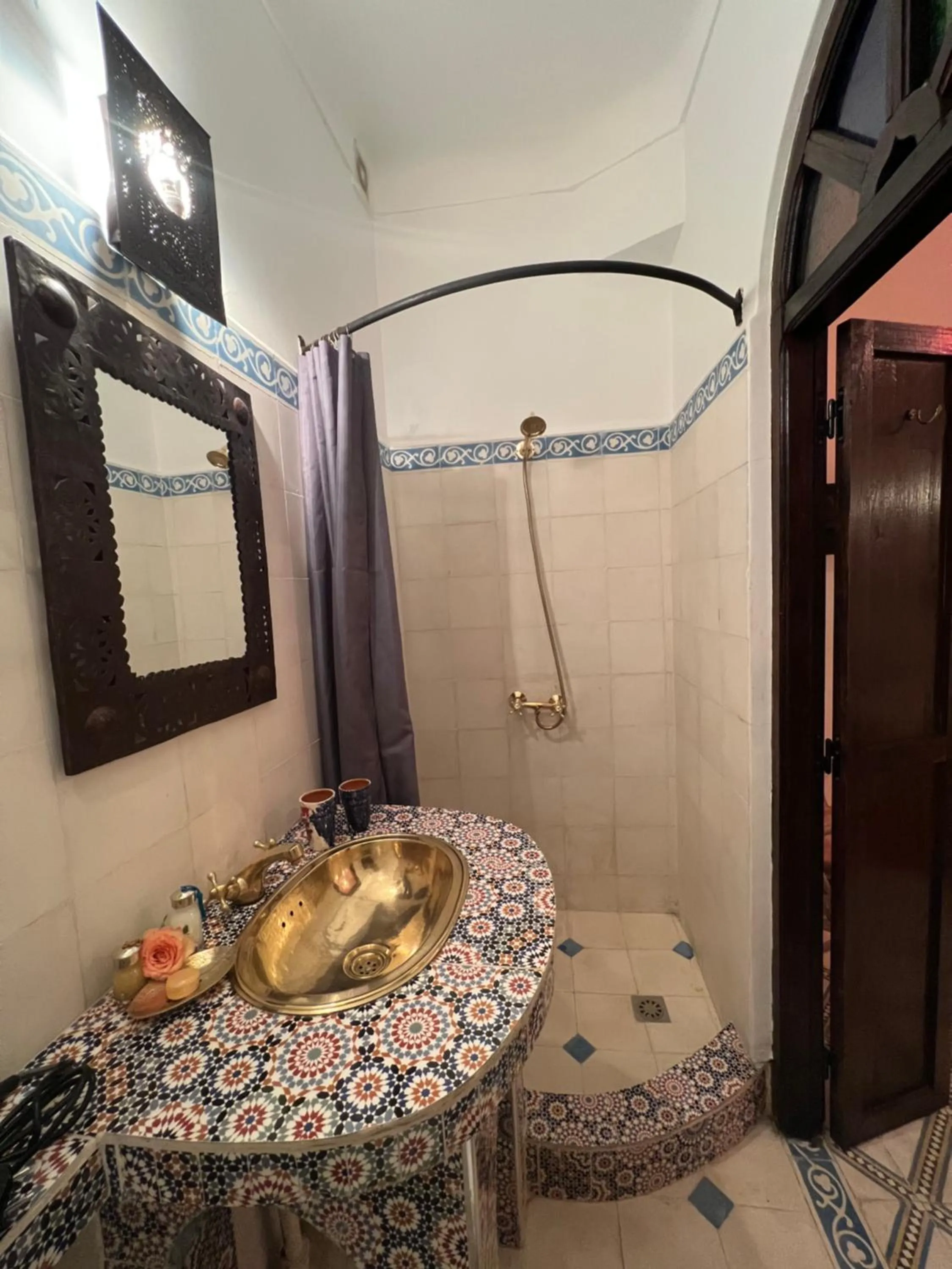 Bathroom in Riad Malfa