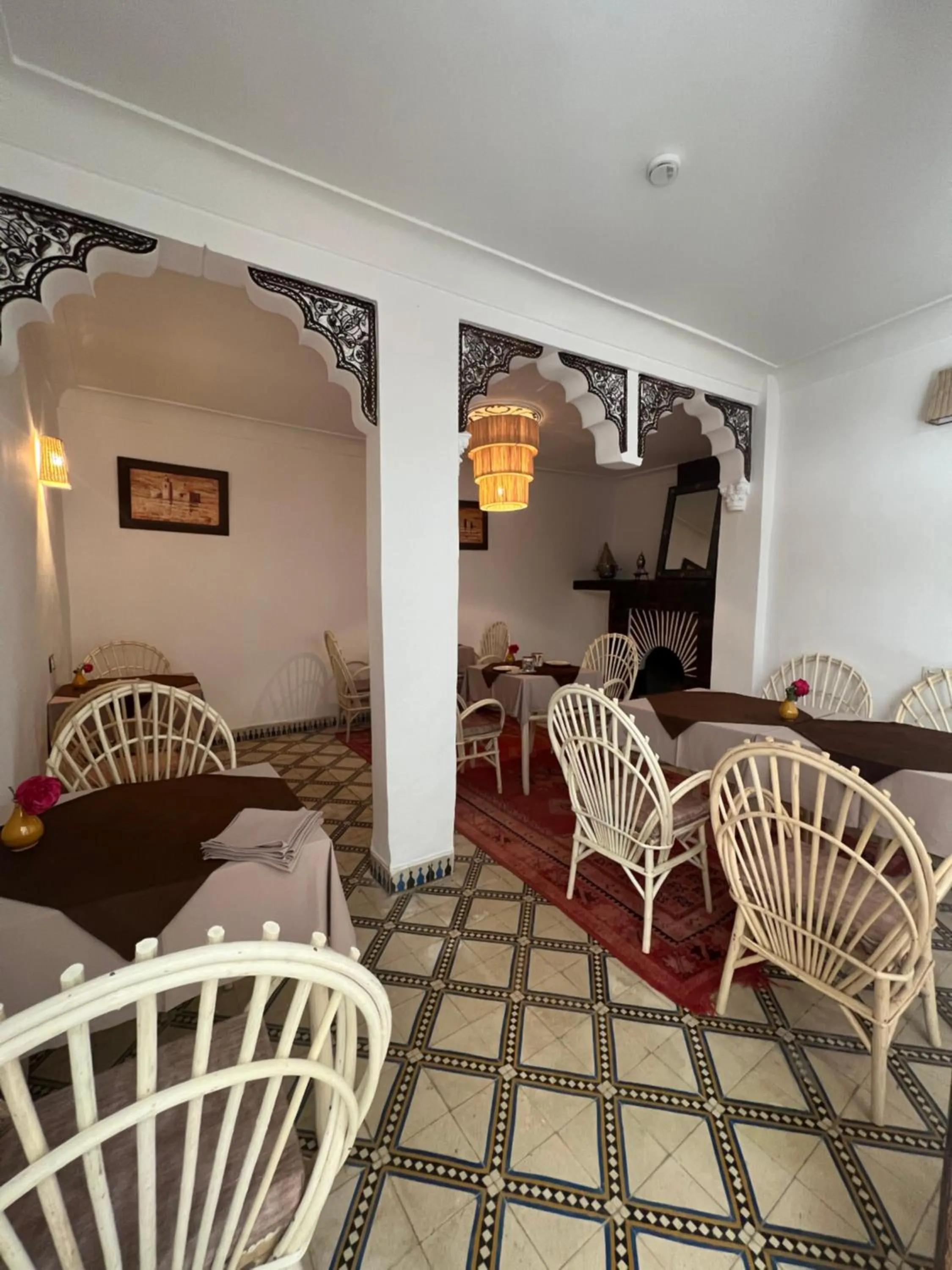 Living room in Riad Malfa