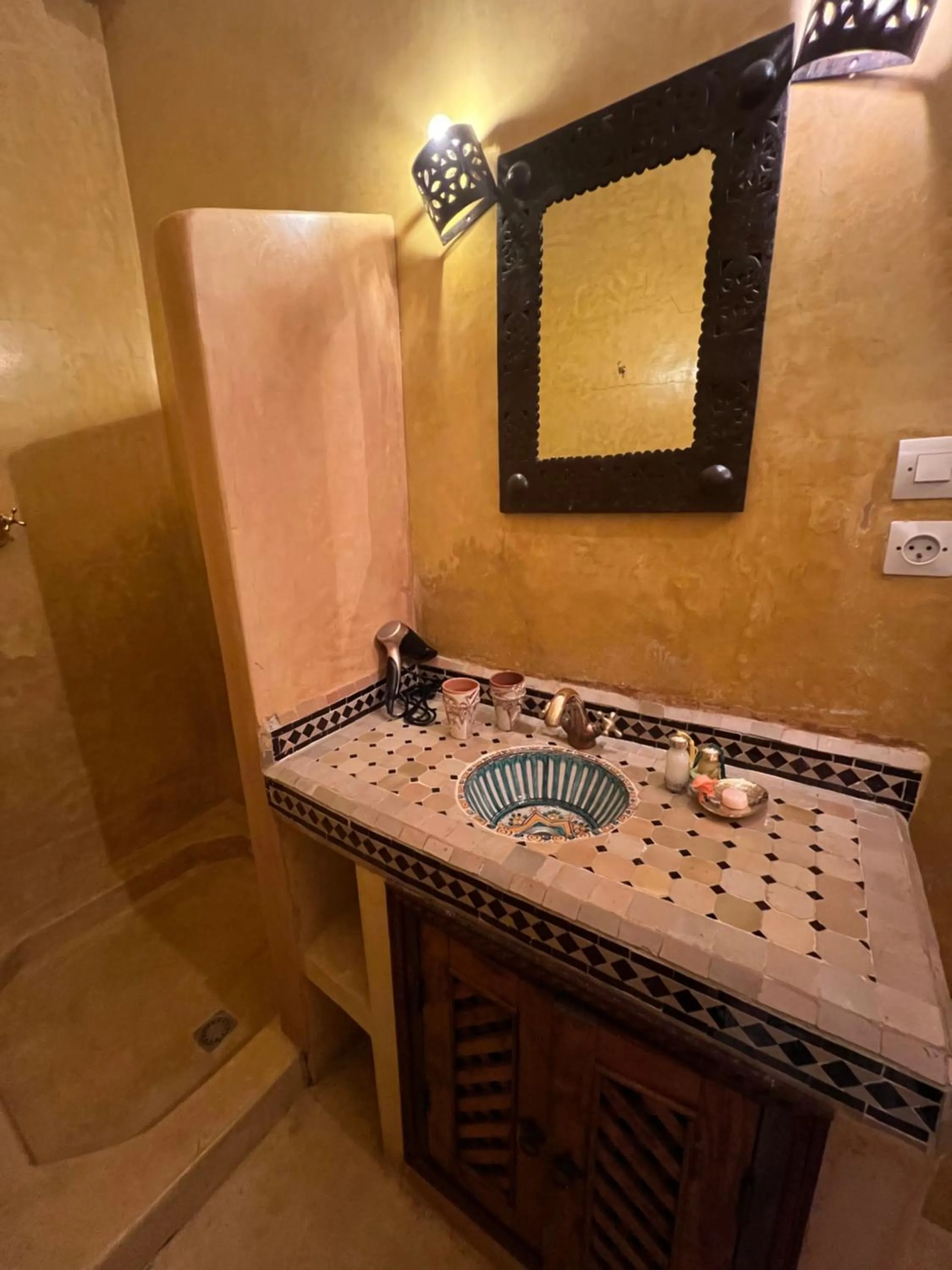 Bathroom in Riad Malfa