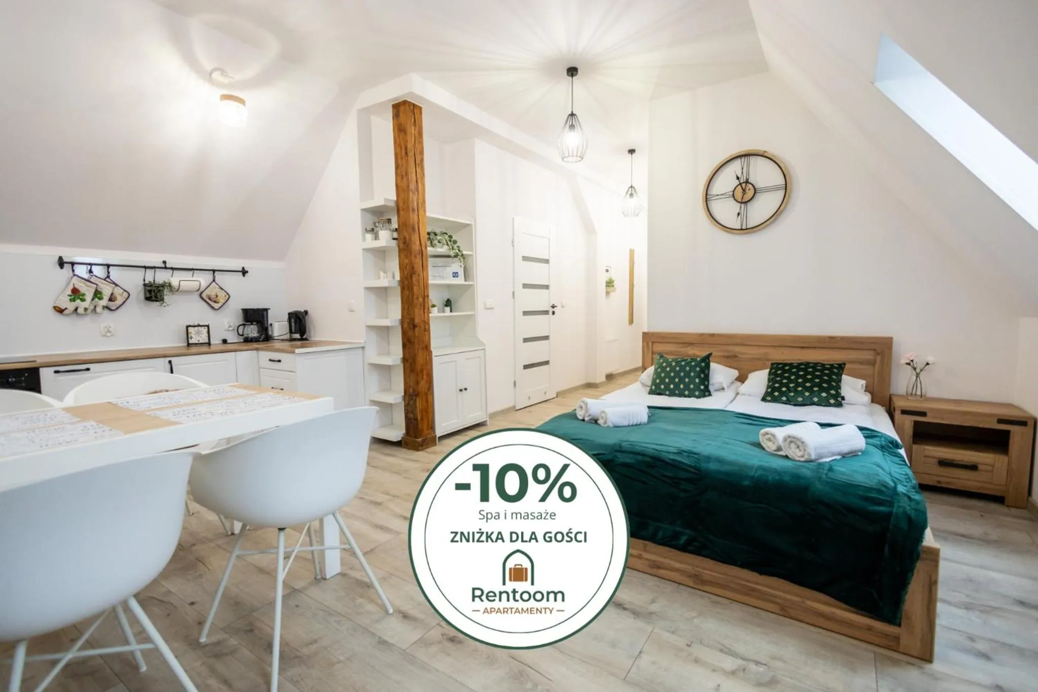 Bed in Apartament Uleczka by Rentoom