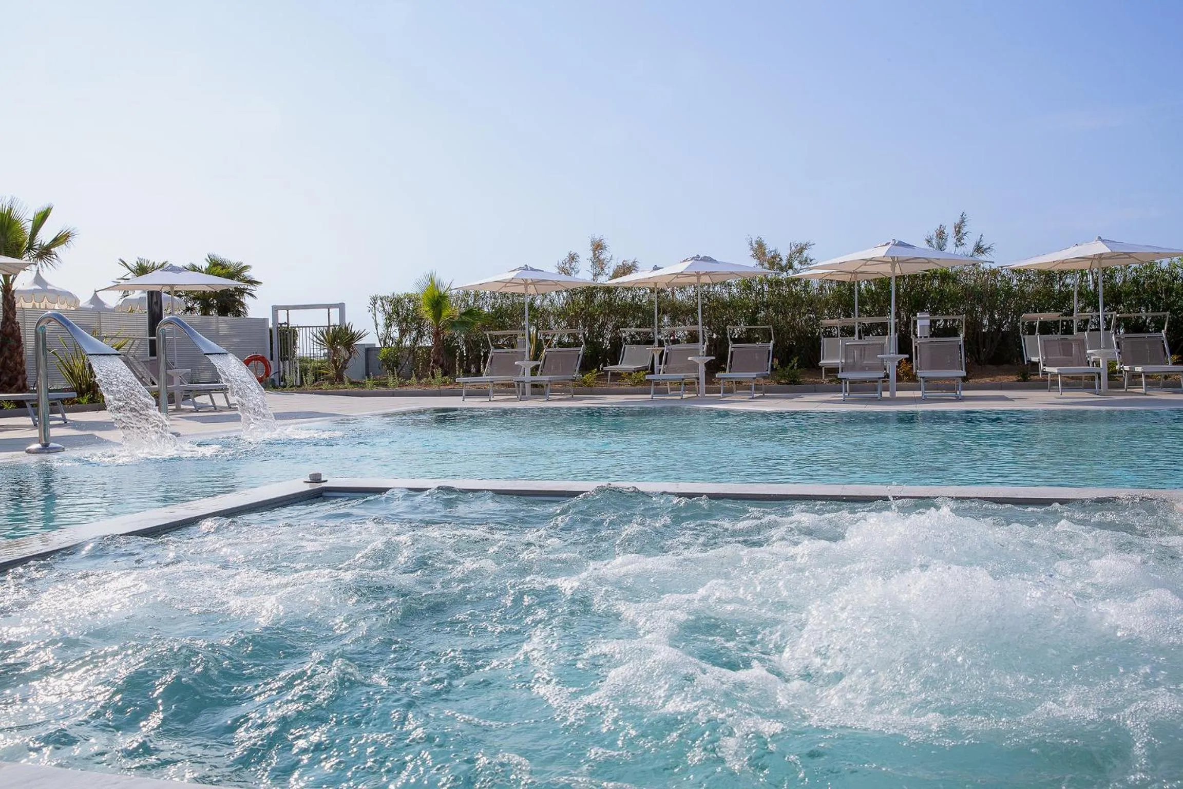 Aqua park in Fantinello Hotel