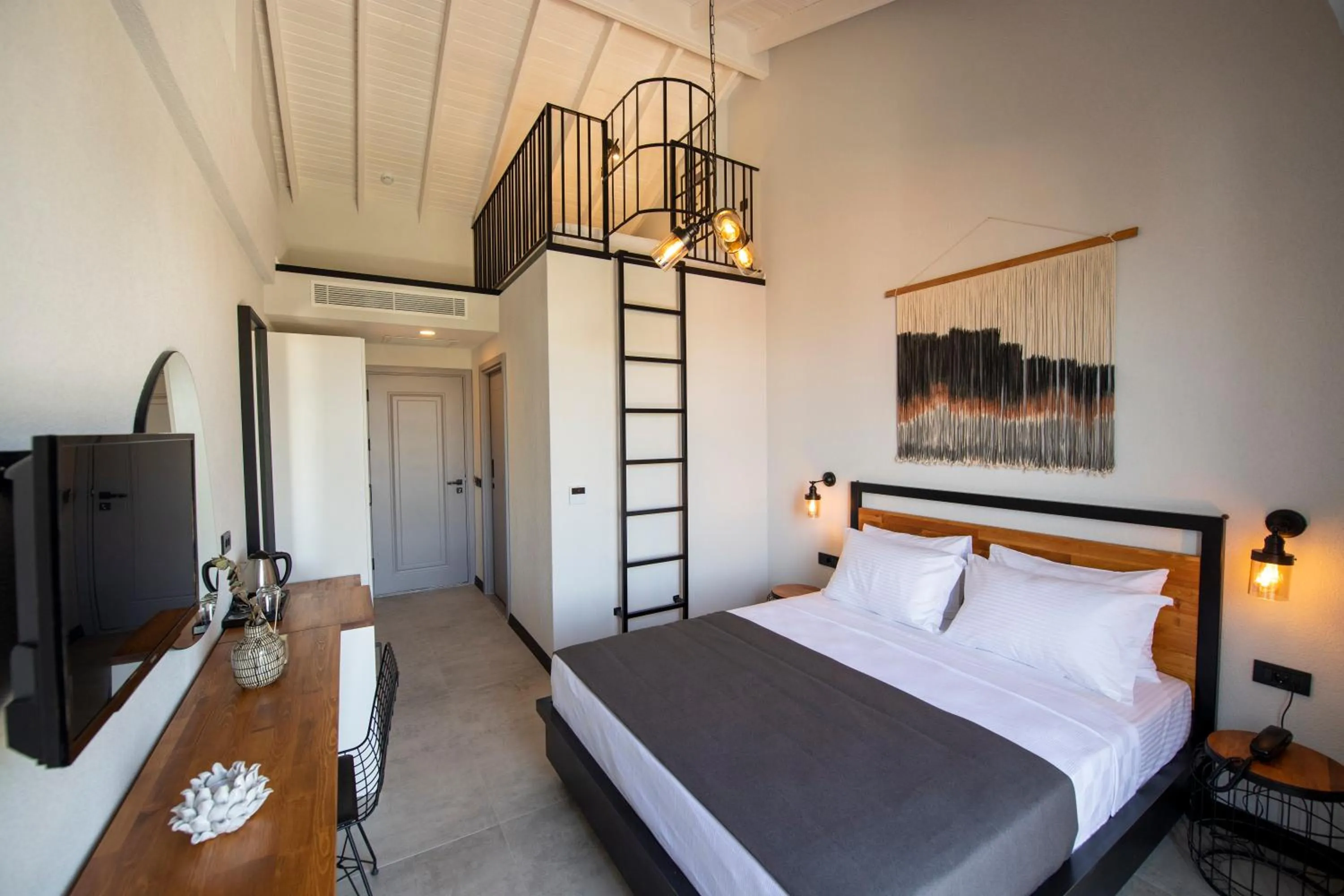 Bed in Primus Alacati Adult Only