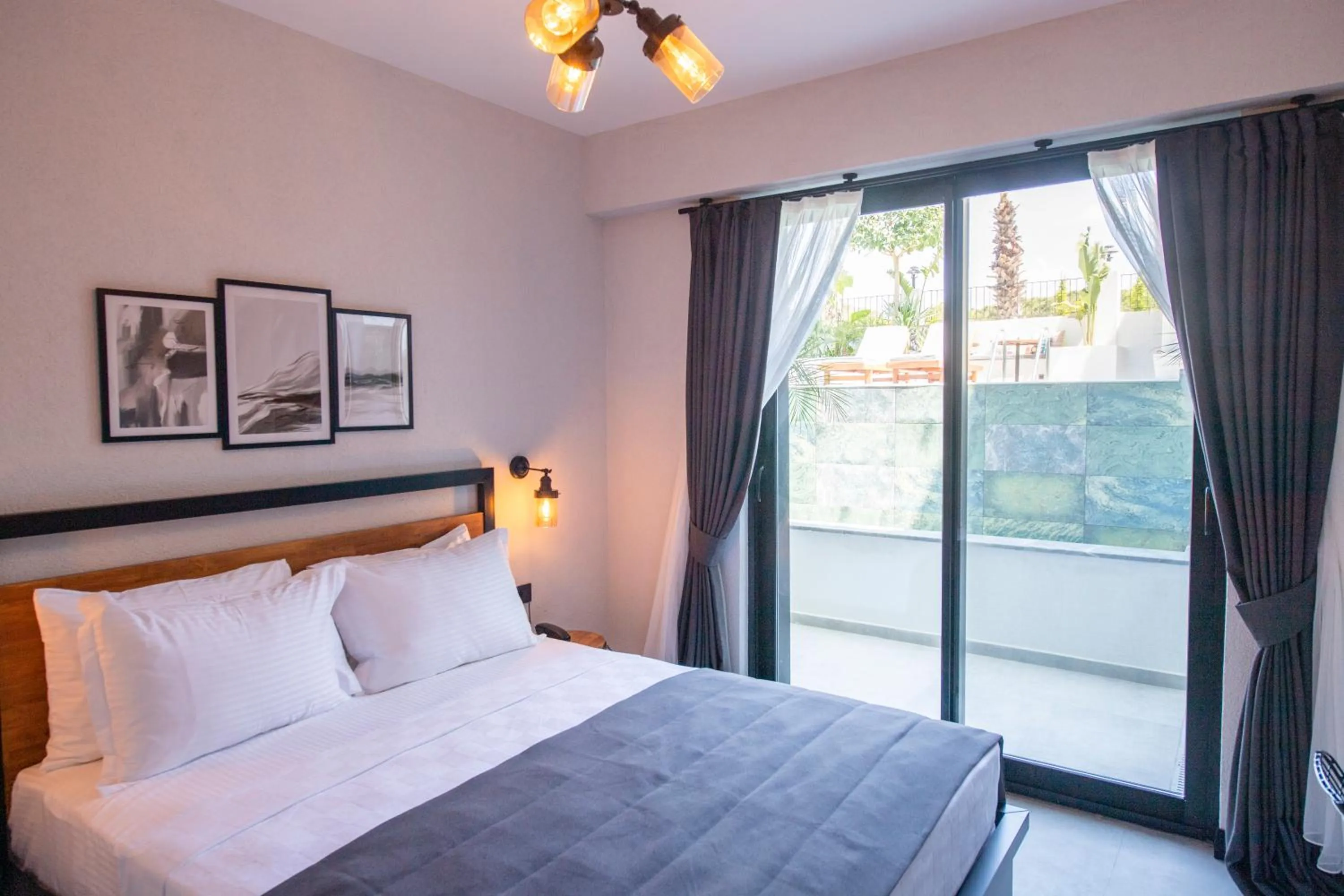 Bed in Primus Alacati Adult Only