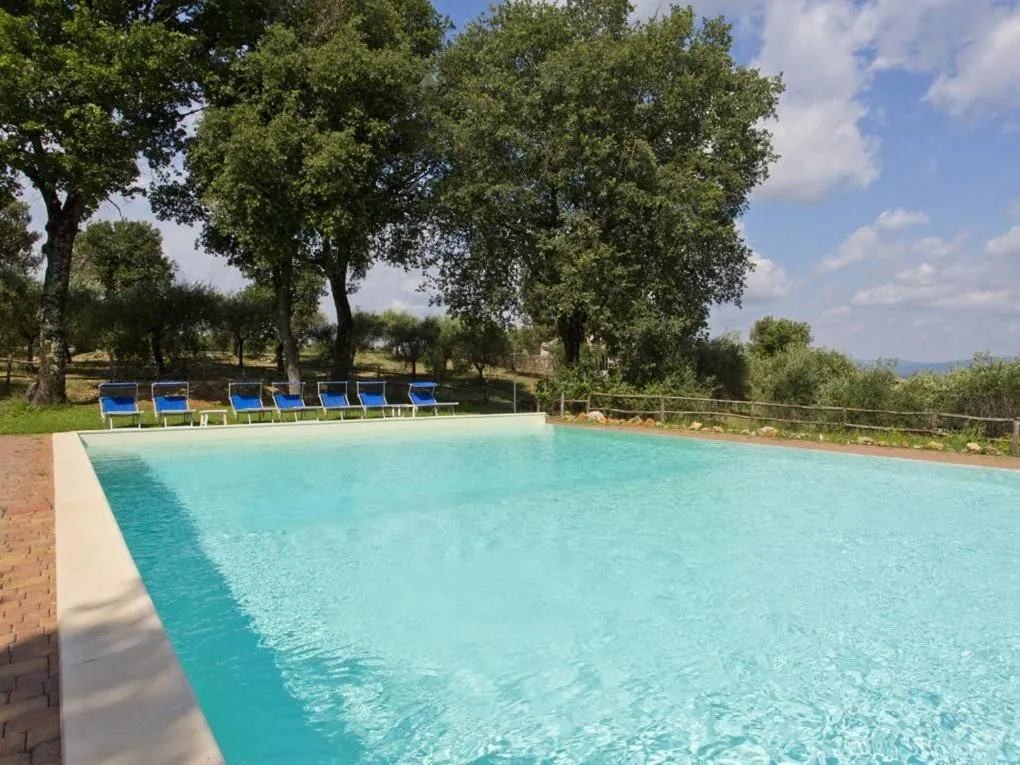 Pool view in Antico Borgo Poggiarello