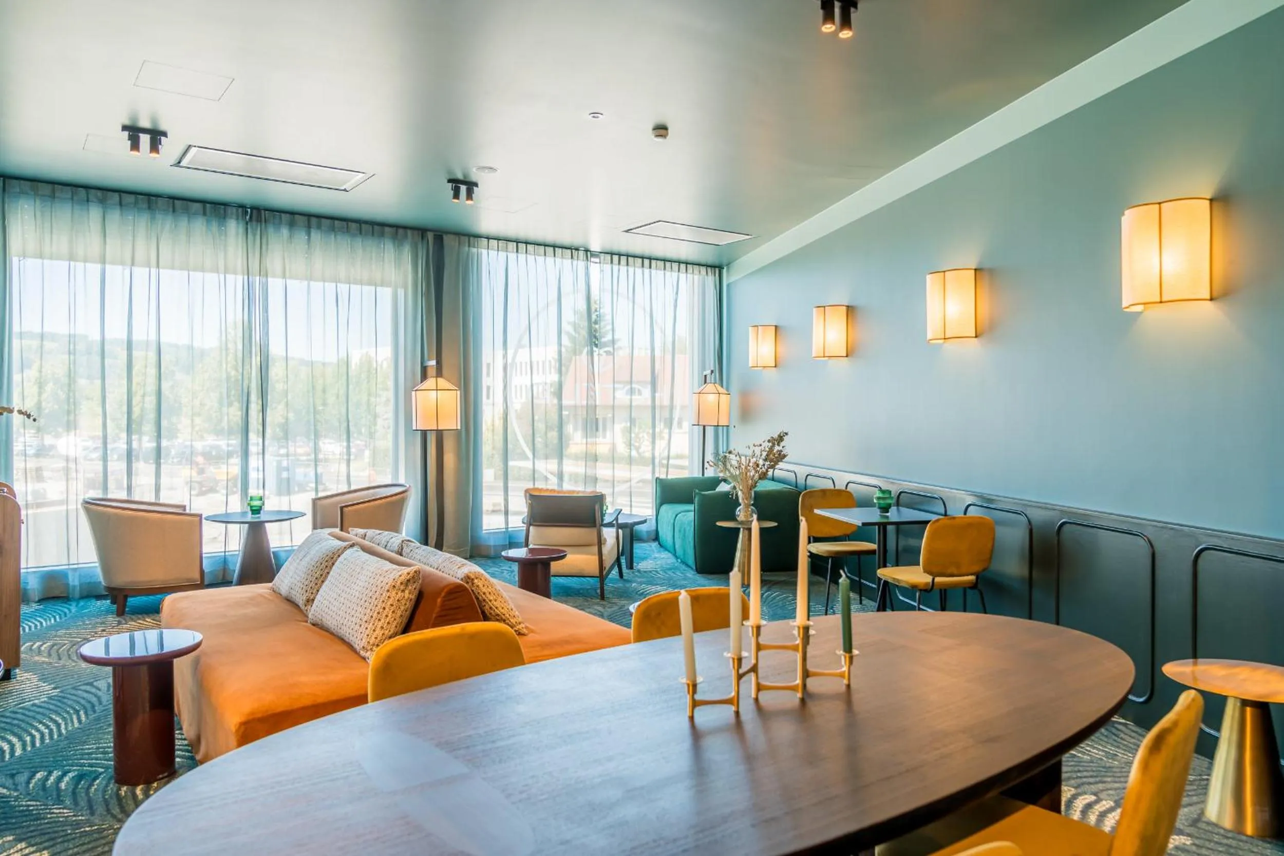 Living room in Hotel D Bulle - La Gruyère