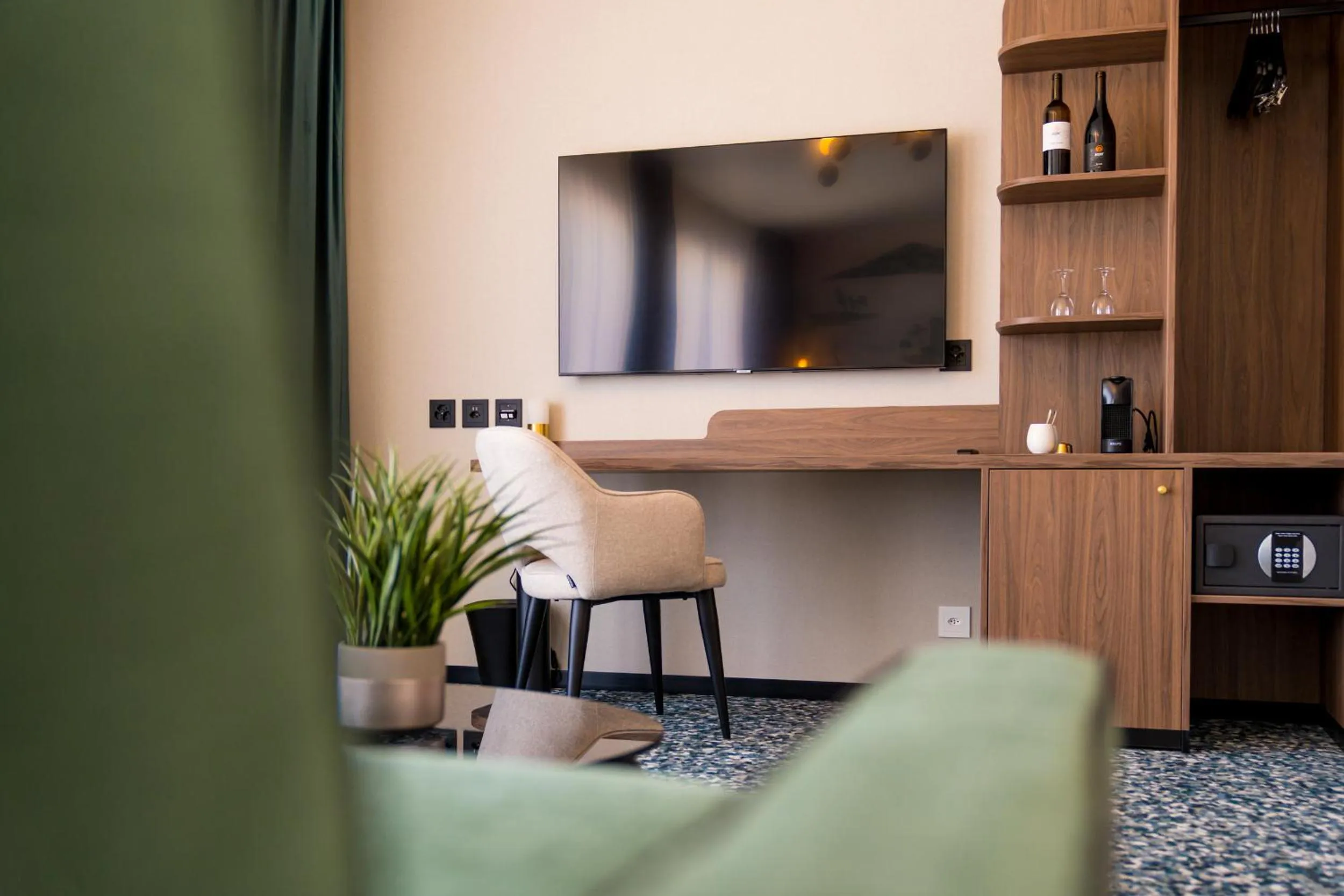 Seating area in Hotel D Bulle - La Gruyère