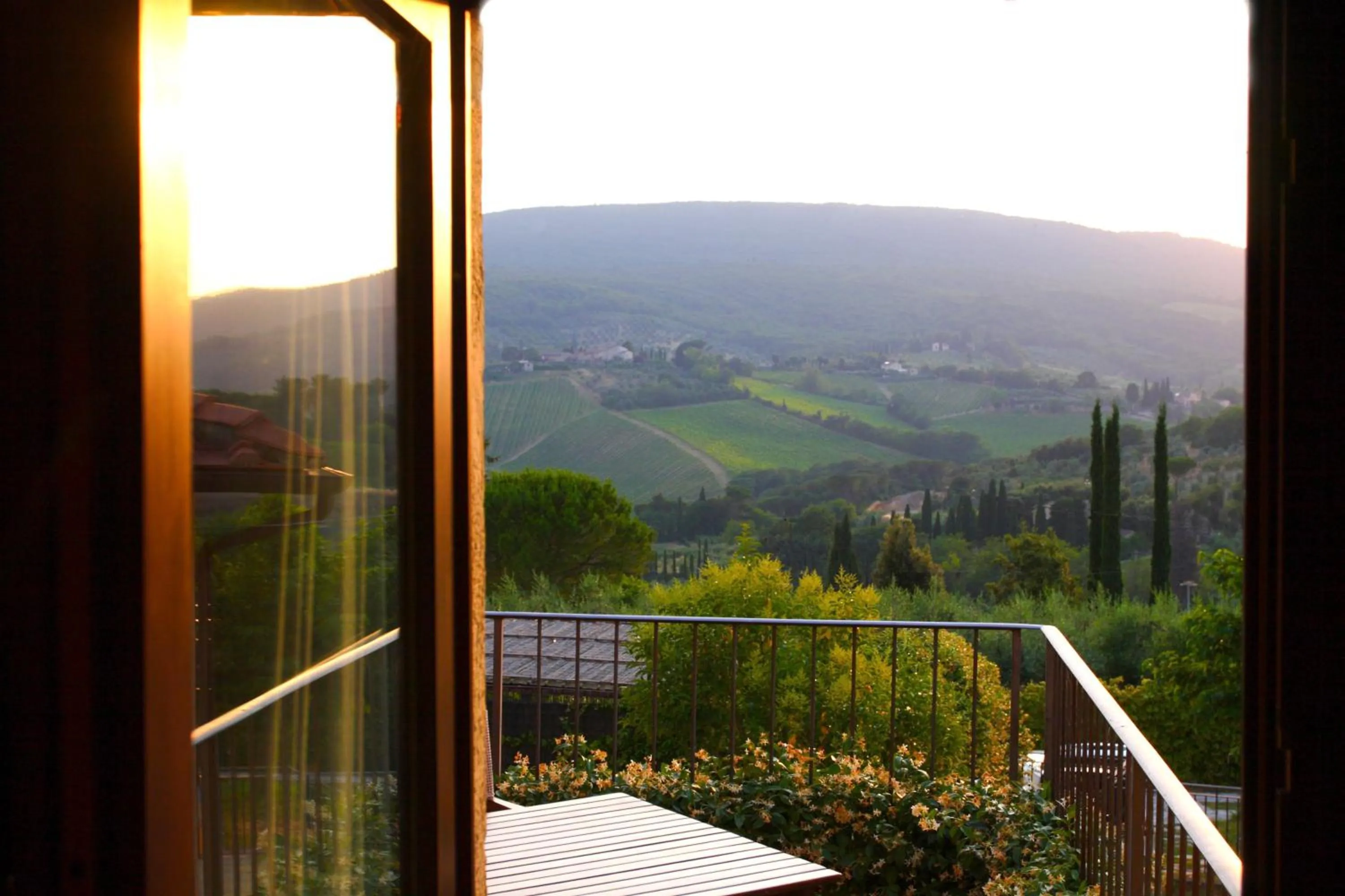 Balcony/Terrace in Locanda Viani