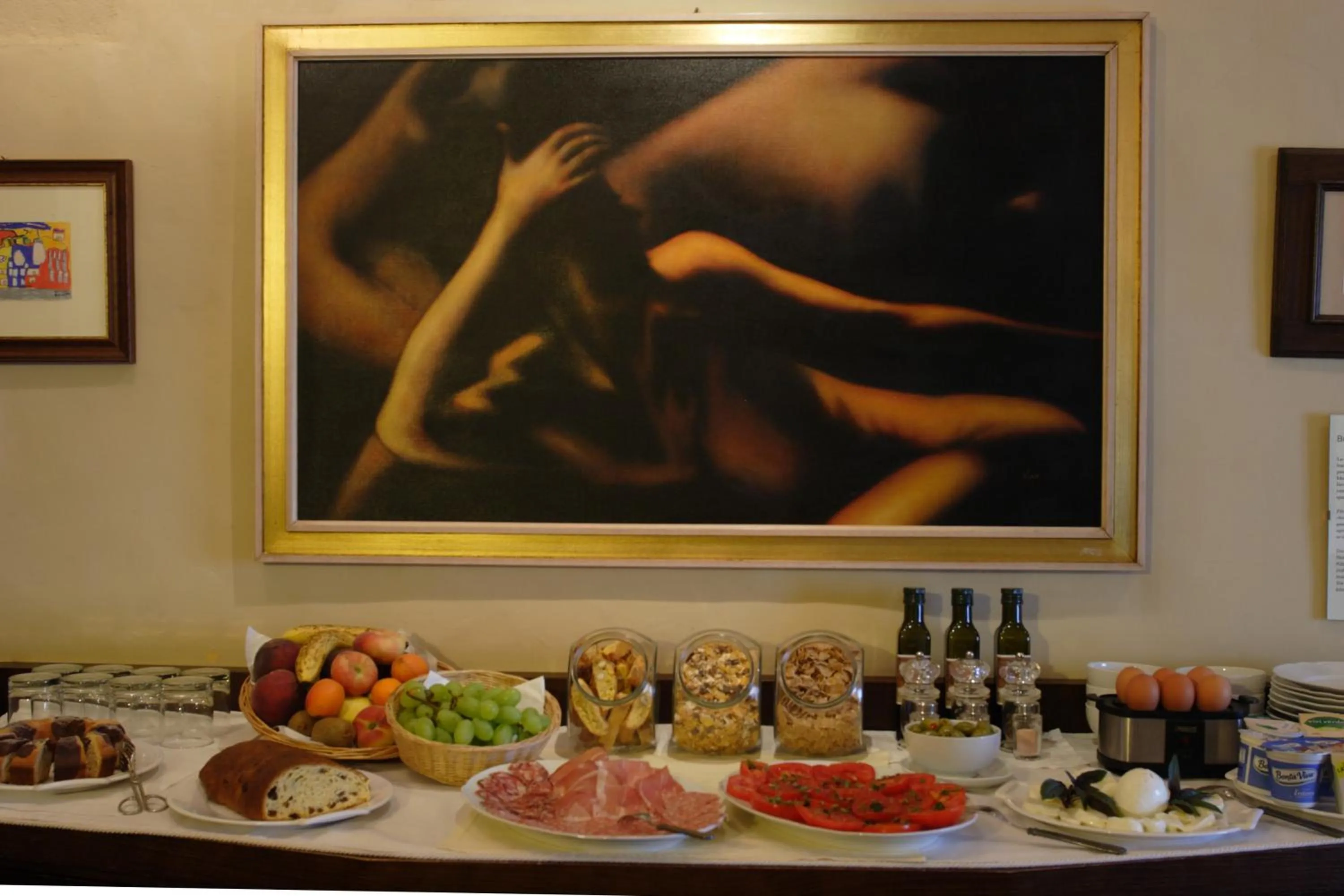 Food and drinks in Locanda Viani