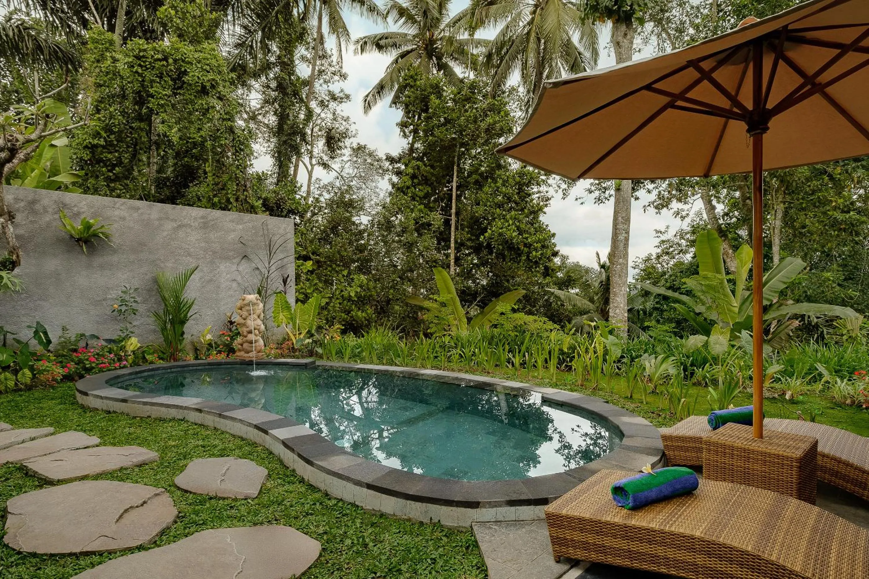 View (from property/room) in Anandari Ubud Villa