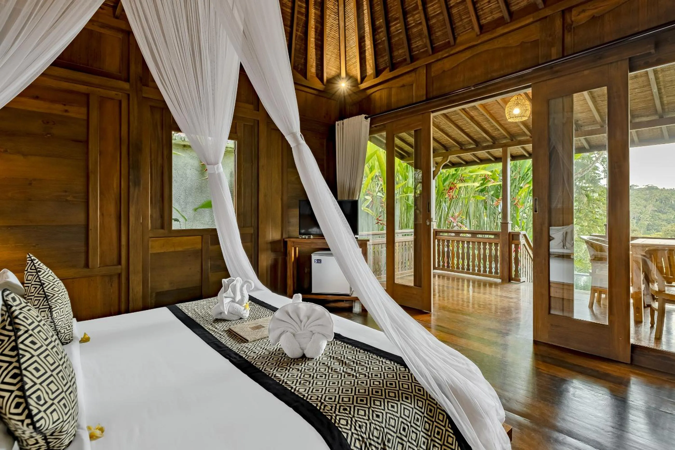 Property building, Bed in Anandari Ubud Villa