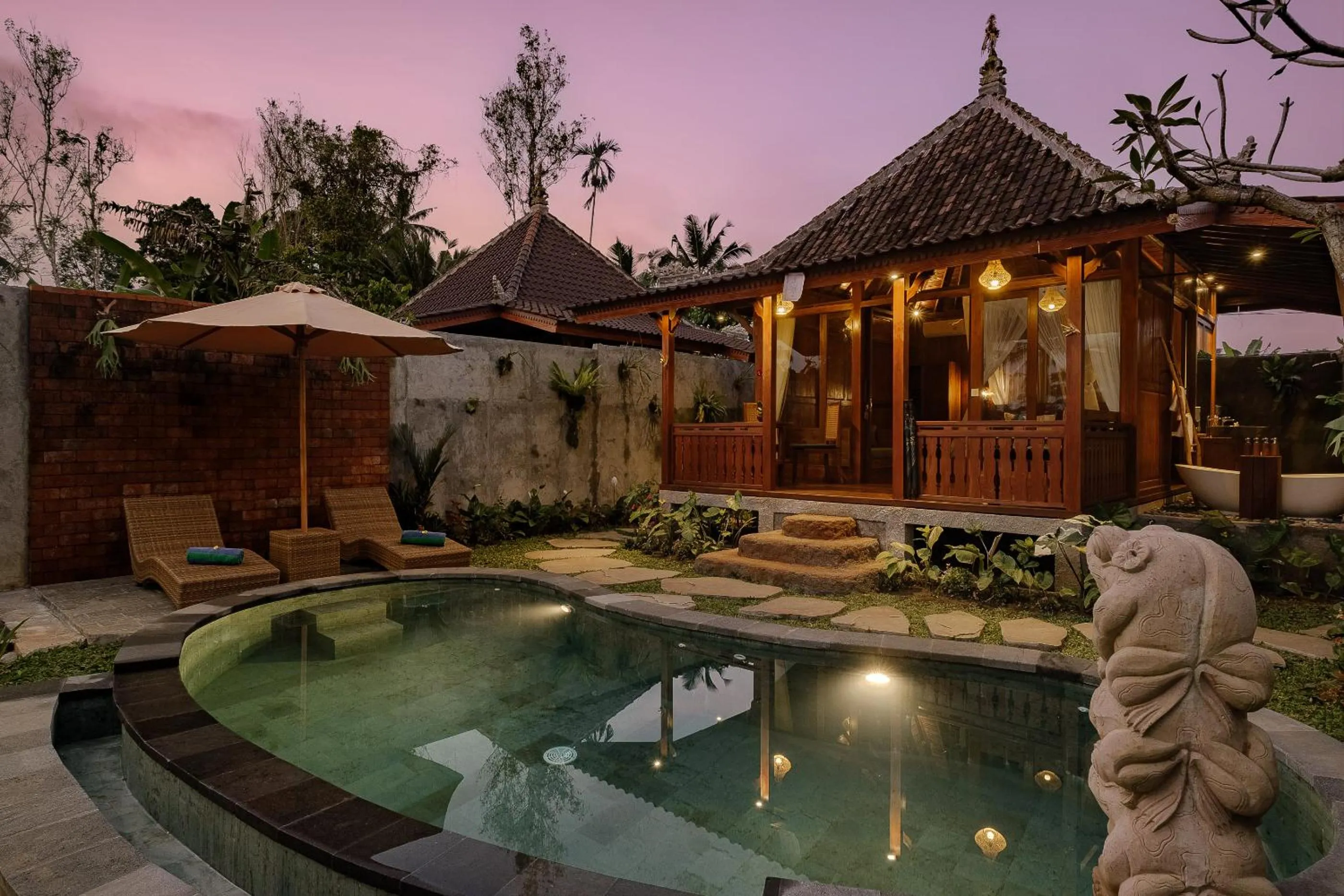 Property building in Anandari Ubud Villa