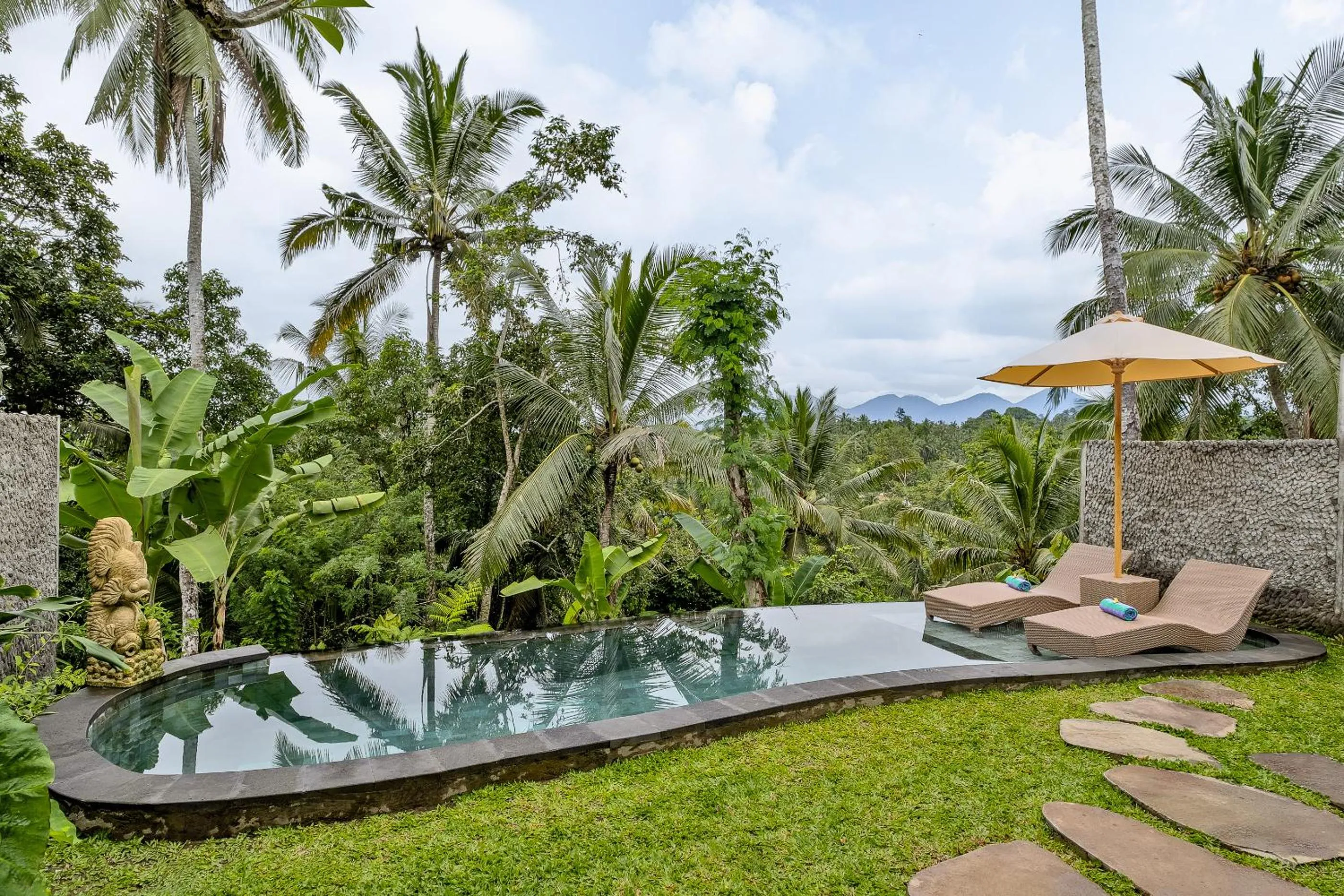 Swimming pool in Anandari Ubud Villa