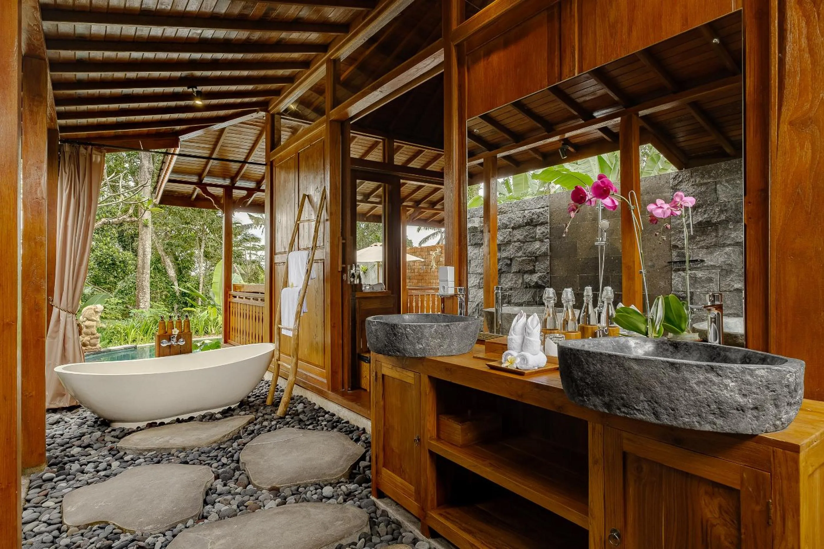 Bathroom in Anandari Ubud Villa